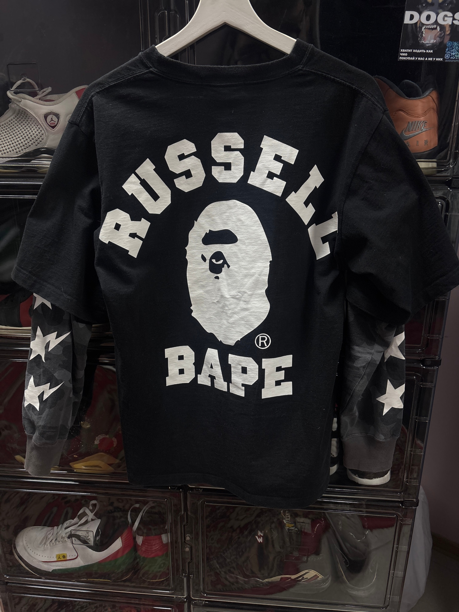 BAPE x Russell Athletic Sweatshirt, миниатюра 2