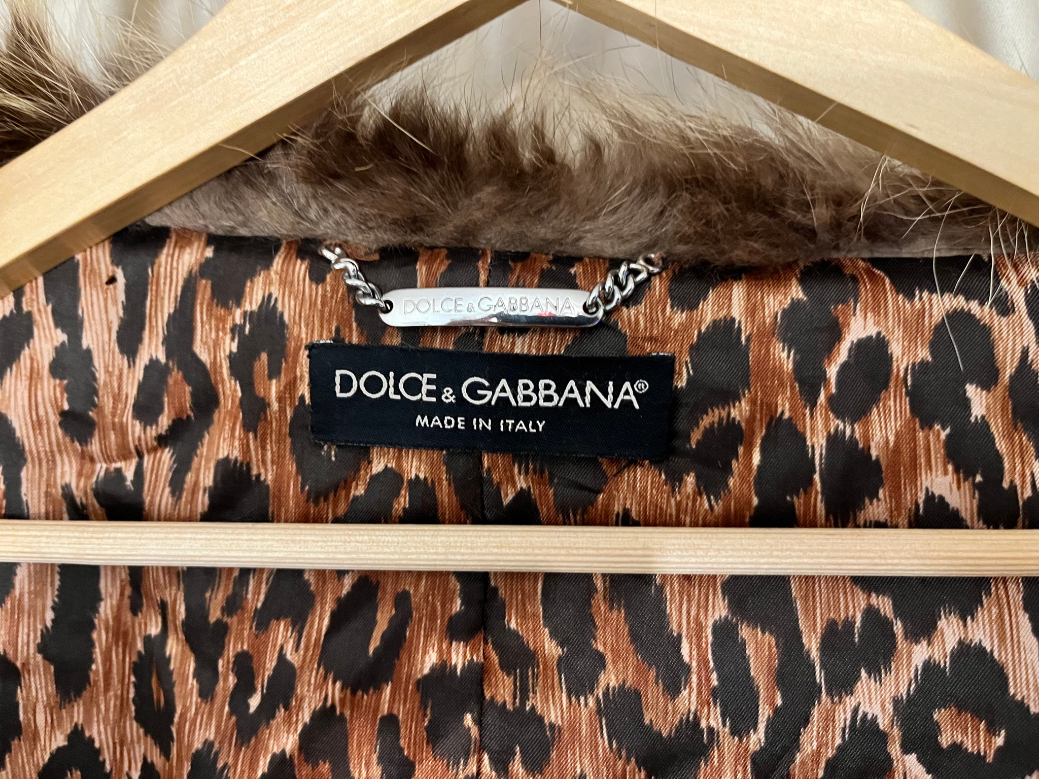 Dolce & Gabbana Fur/leather Jacket, миниатюра 5