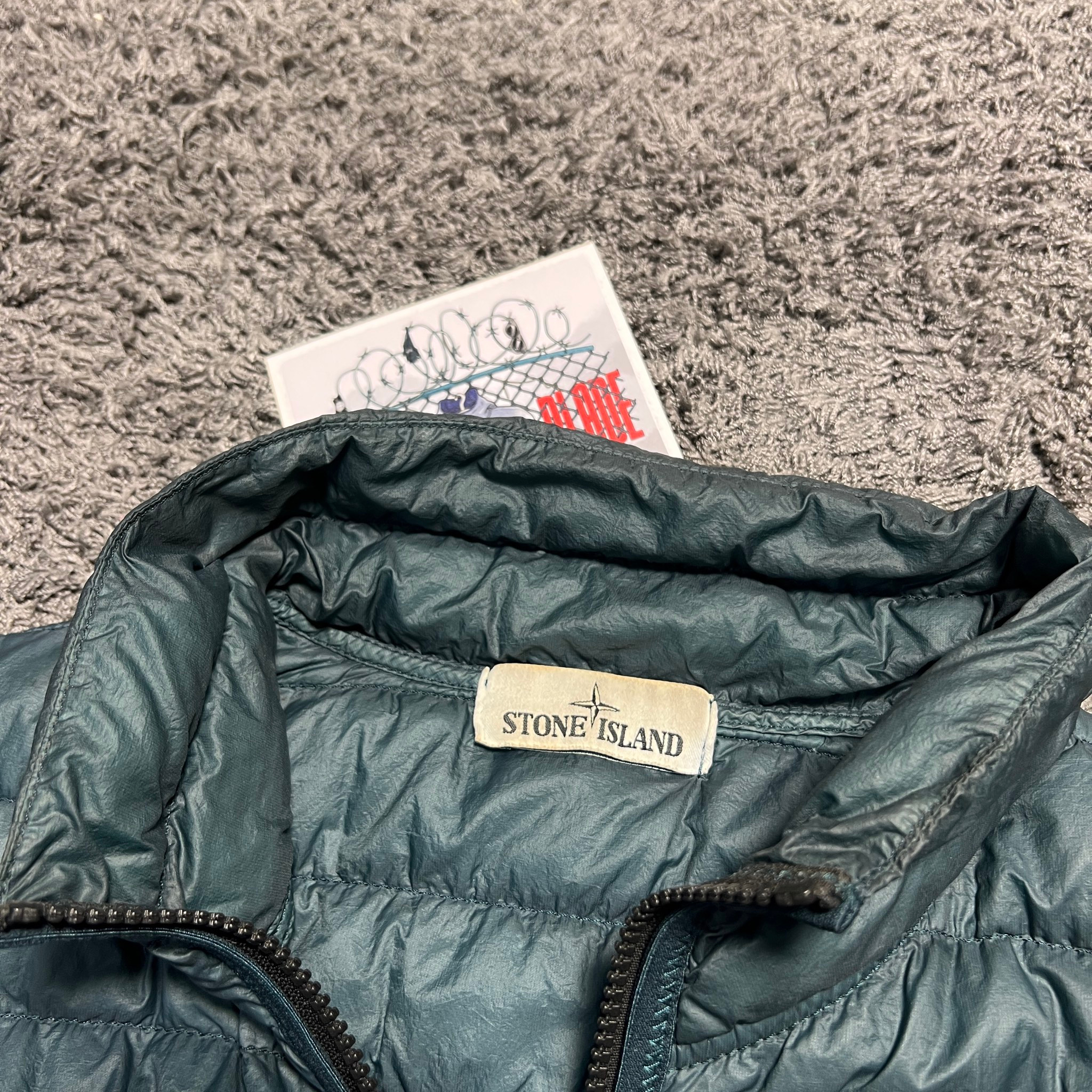 Stone Island Garment Dyed Micro Yarn Down Jacket, миниатюра 5