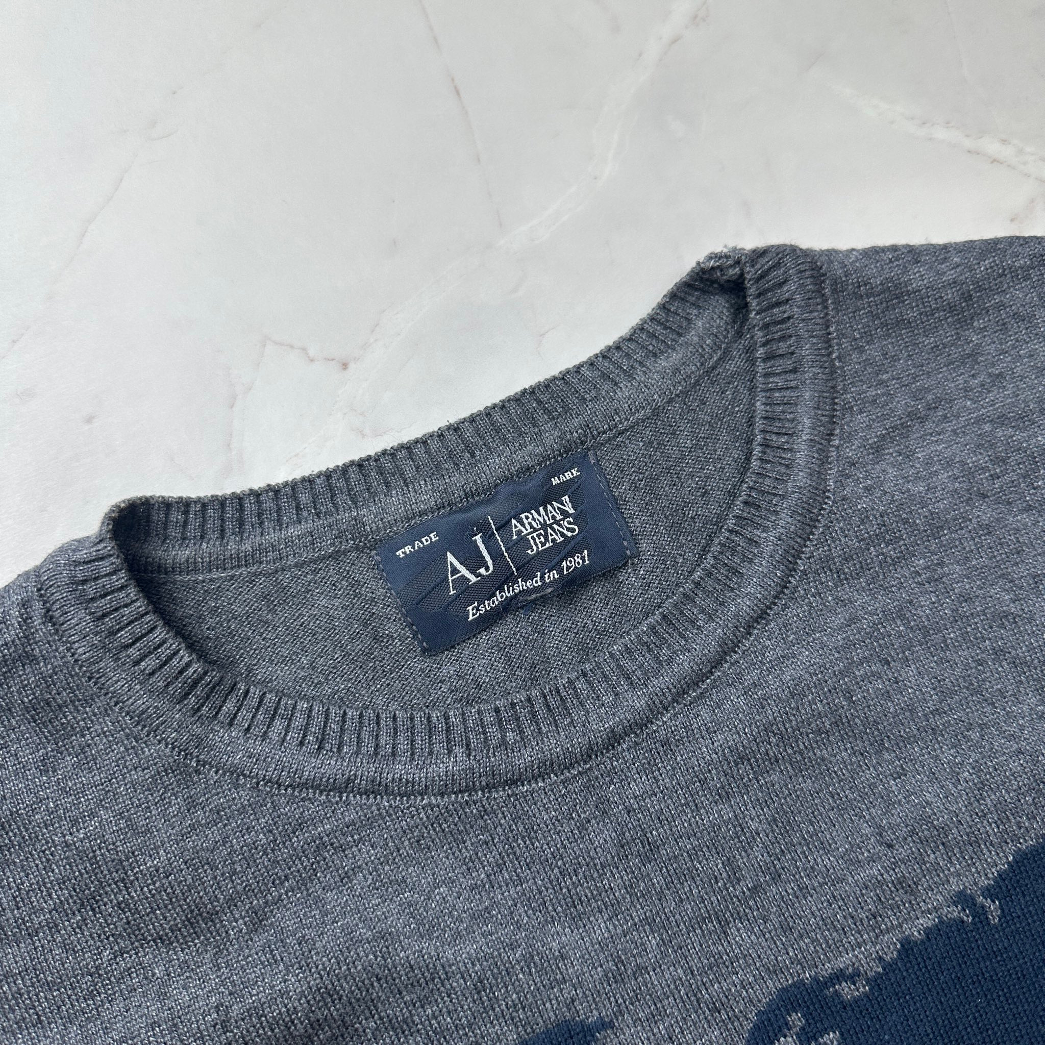 Armani Jeans Map jumper, миниатюра 3