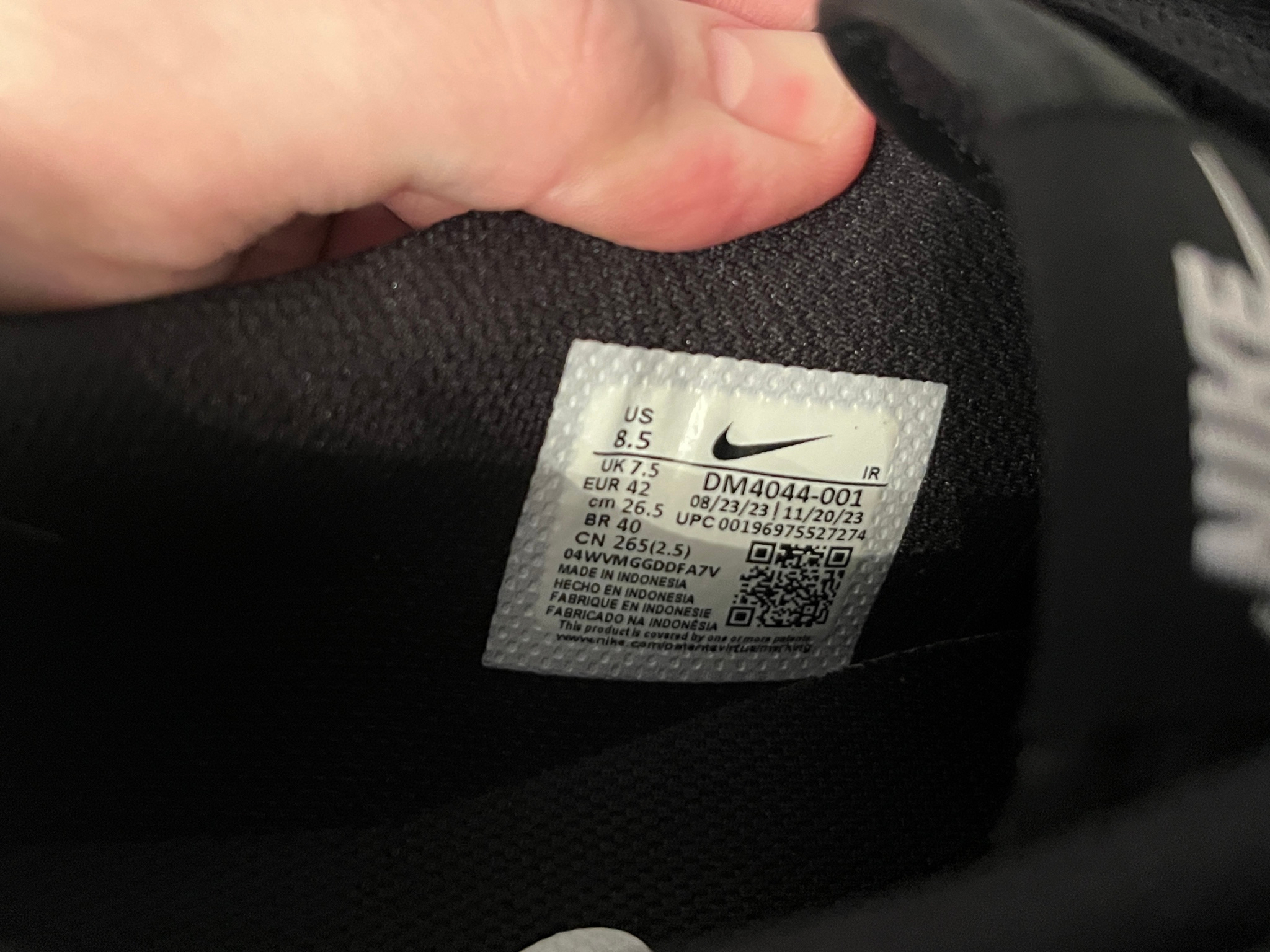 Nike  Кроссовки Nike Cortez Black, миниатюра 7