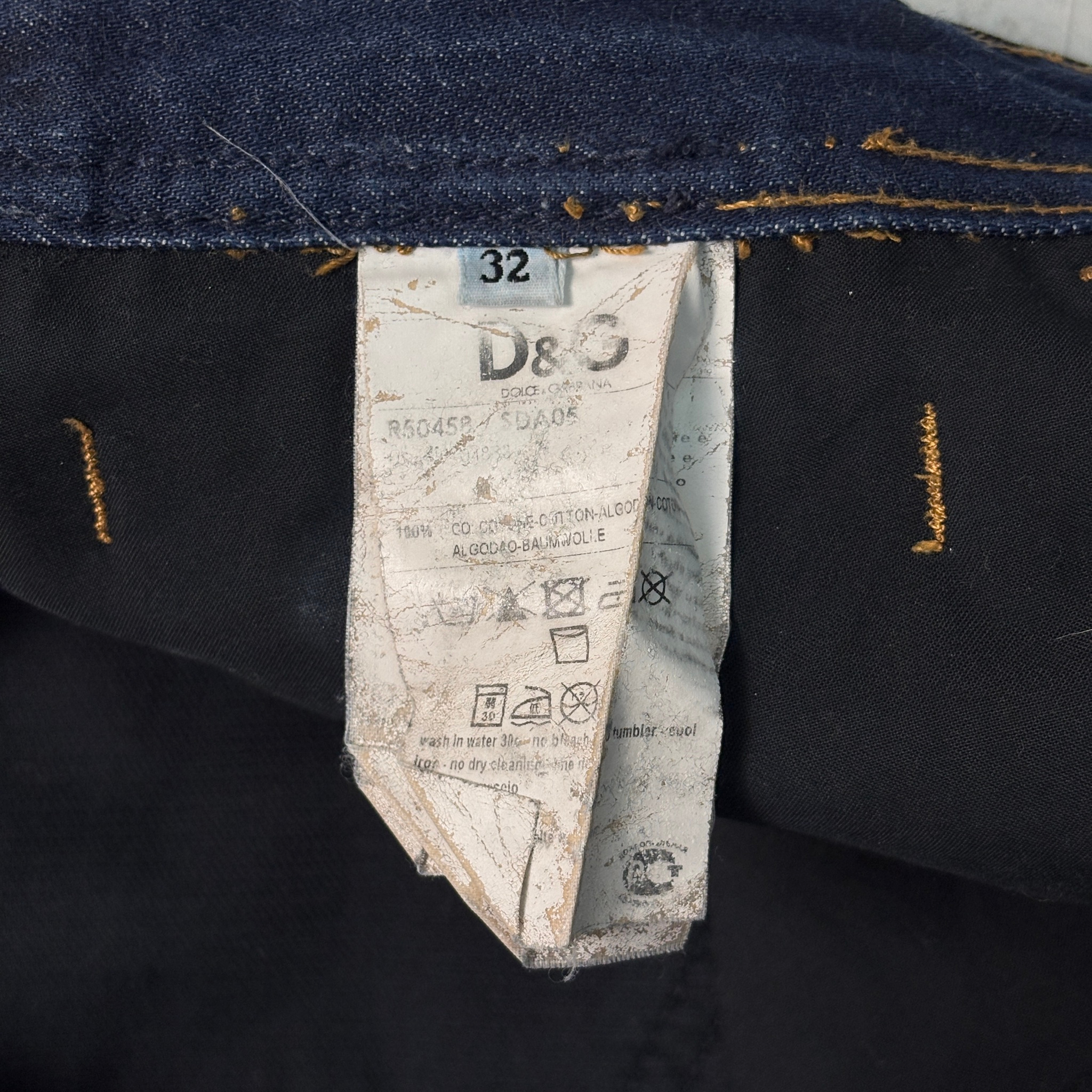 Dolce & Gabbana Hybrid Jeans Corduroy/Denim, миниатюра 6