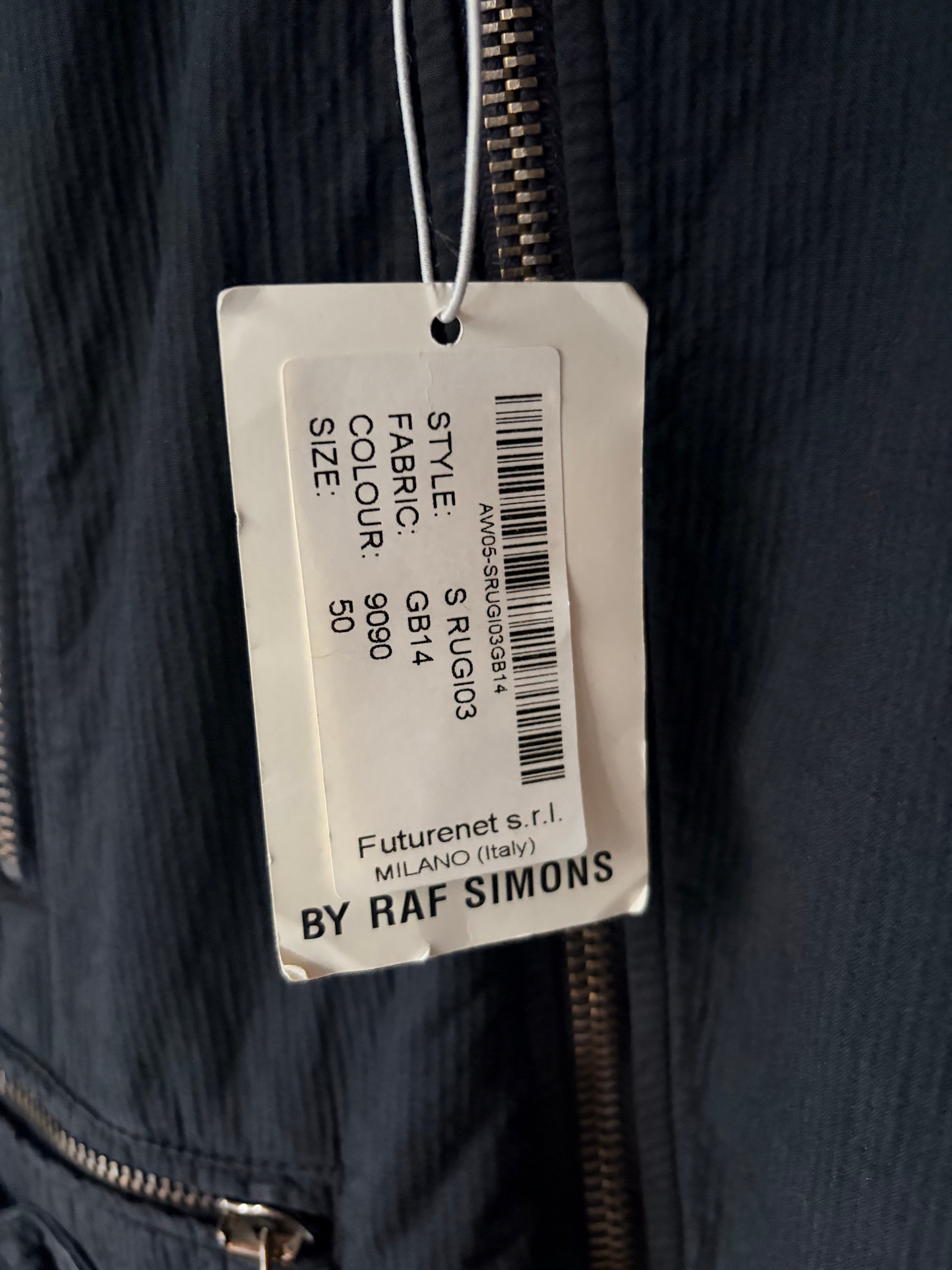 Raf Simons Biker Jacket 2003, миниатюра 8
