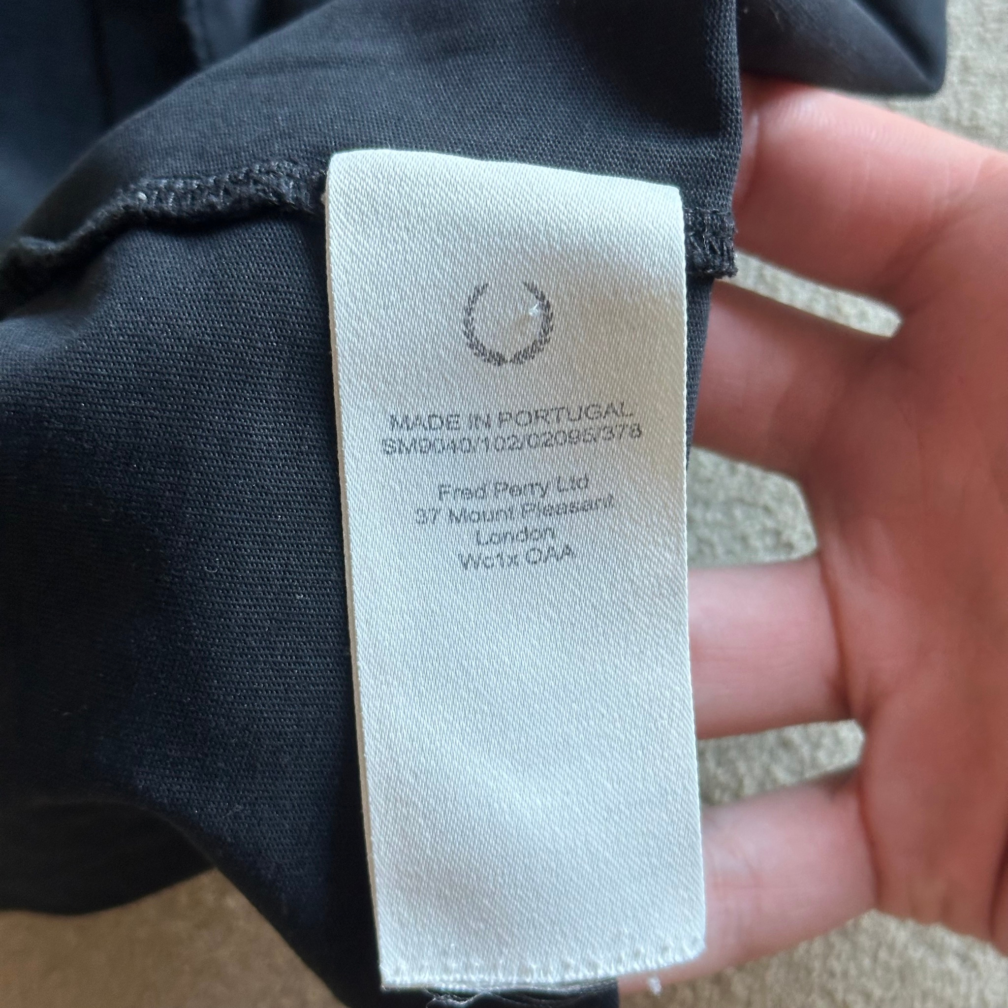 Fred Perry x Raf Simons Printed Panel T-Shirt, миниатюра 6