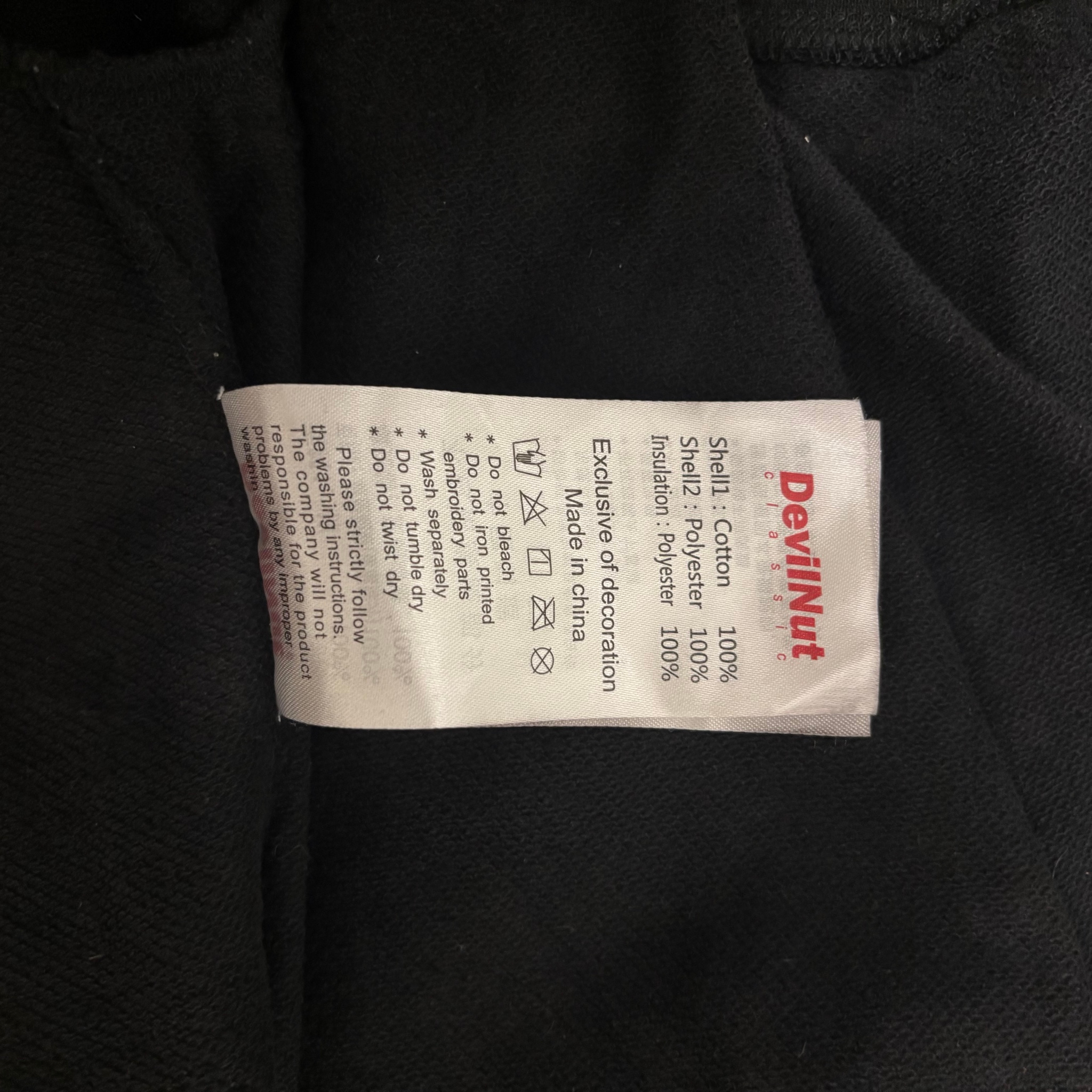 Devil Nut Vintage Zip-Hoodie, миниатюра 5