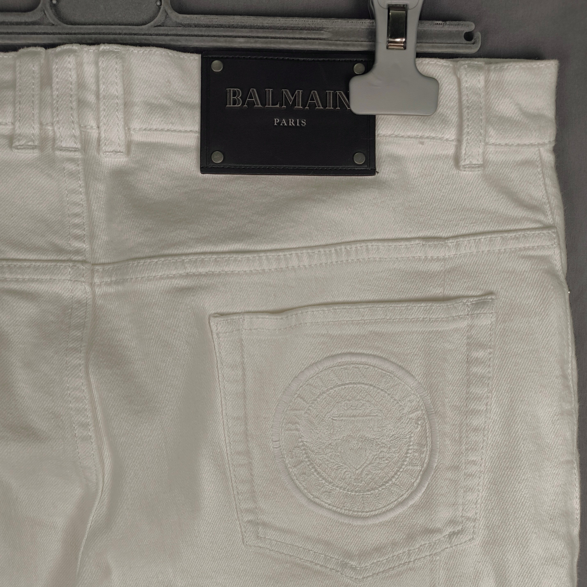 Balmain Biker jeans, миниатюра 4