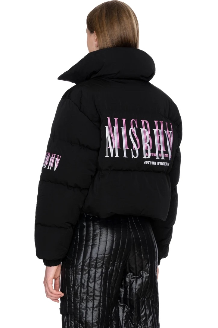 Misbhv Cropped logo Embroidered Puffer, миниатюра 14
