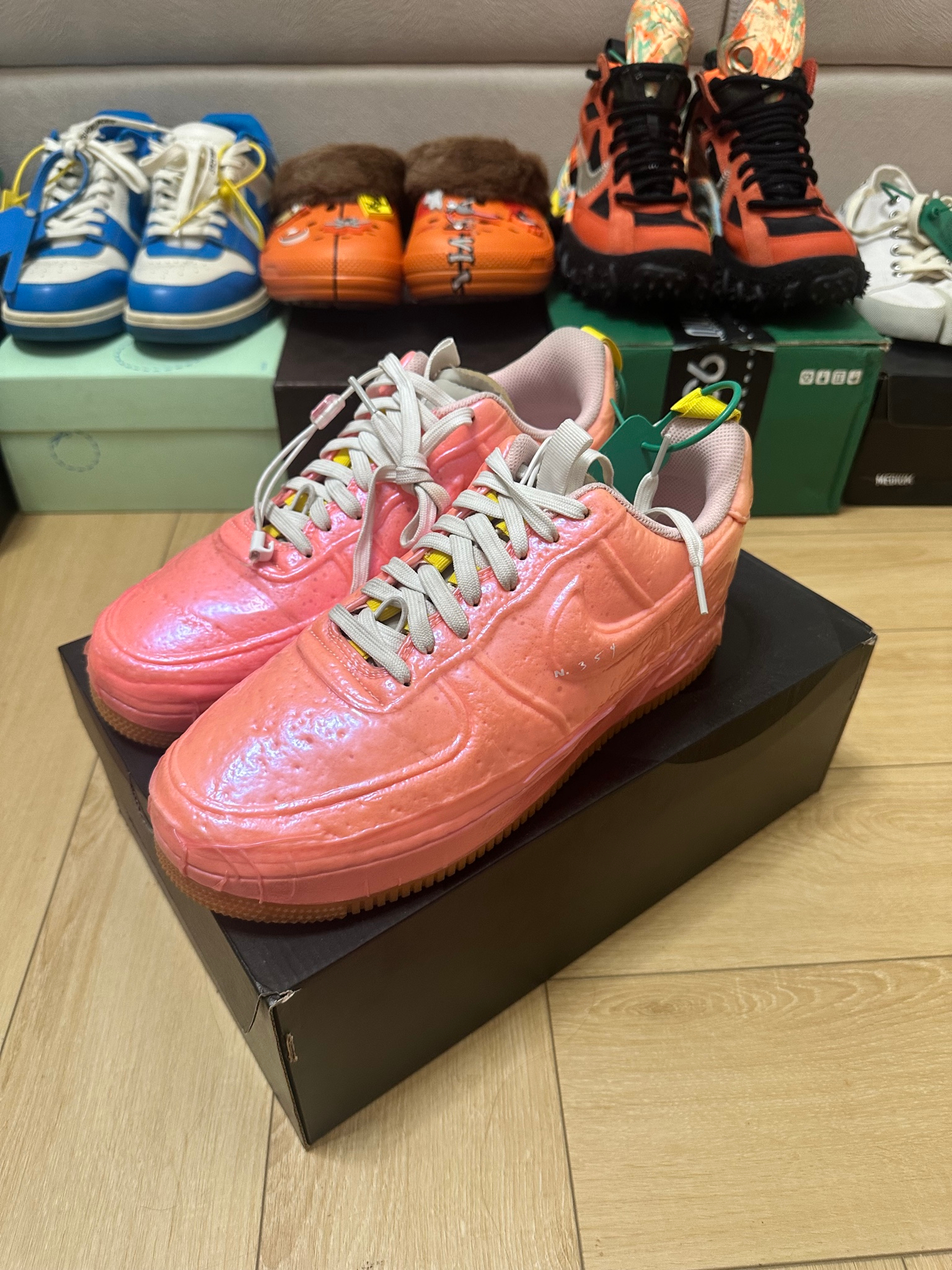 Nike Air Force 1 Low Experimental «Racer Pink», миниатюра 1