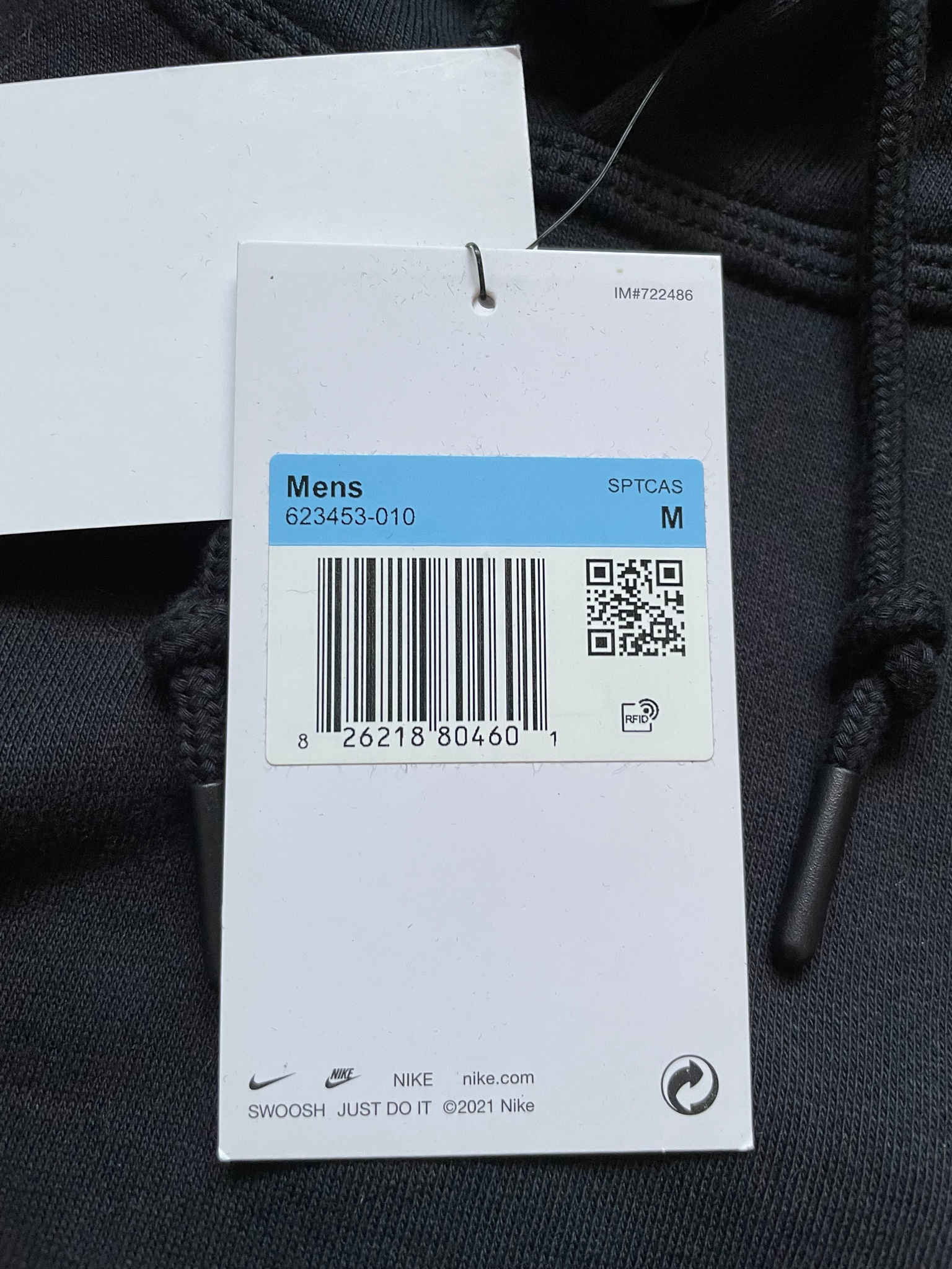 Nike Sportswear Club Swoosh Fleece Hoodie, миниатюра 3
