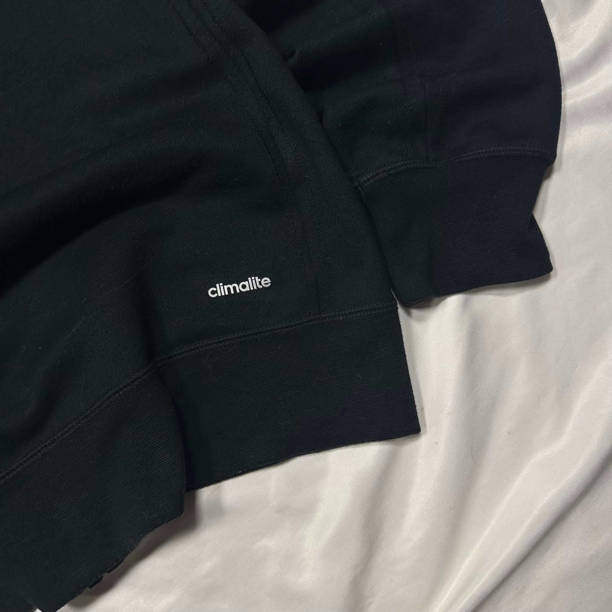 Adidas 3 stripes climlite zip hoodie, миниатюра 8