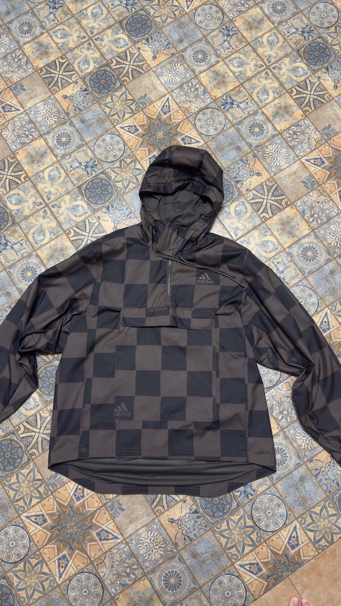 Adidas Windbreaker Jacket Plaid, миниатюра 2