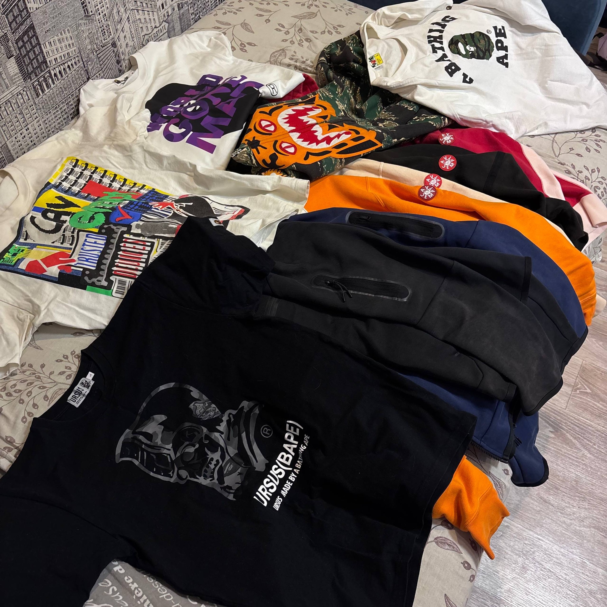 Bape Ursus Ursus Bape black tee, миниатюра 2