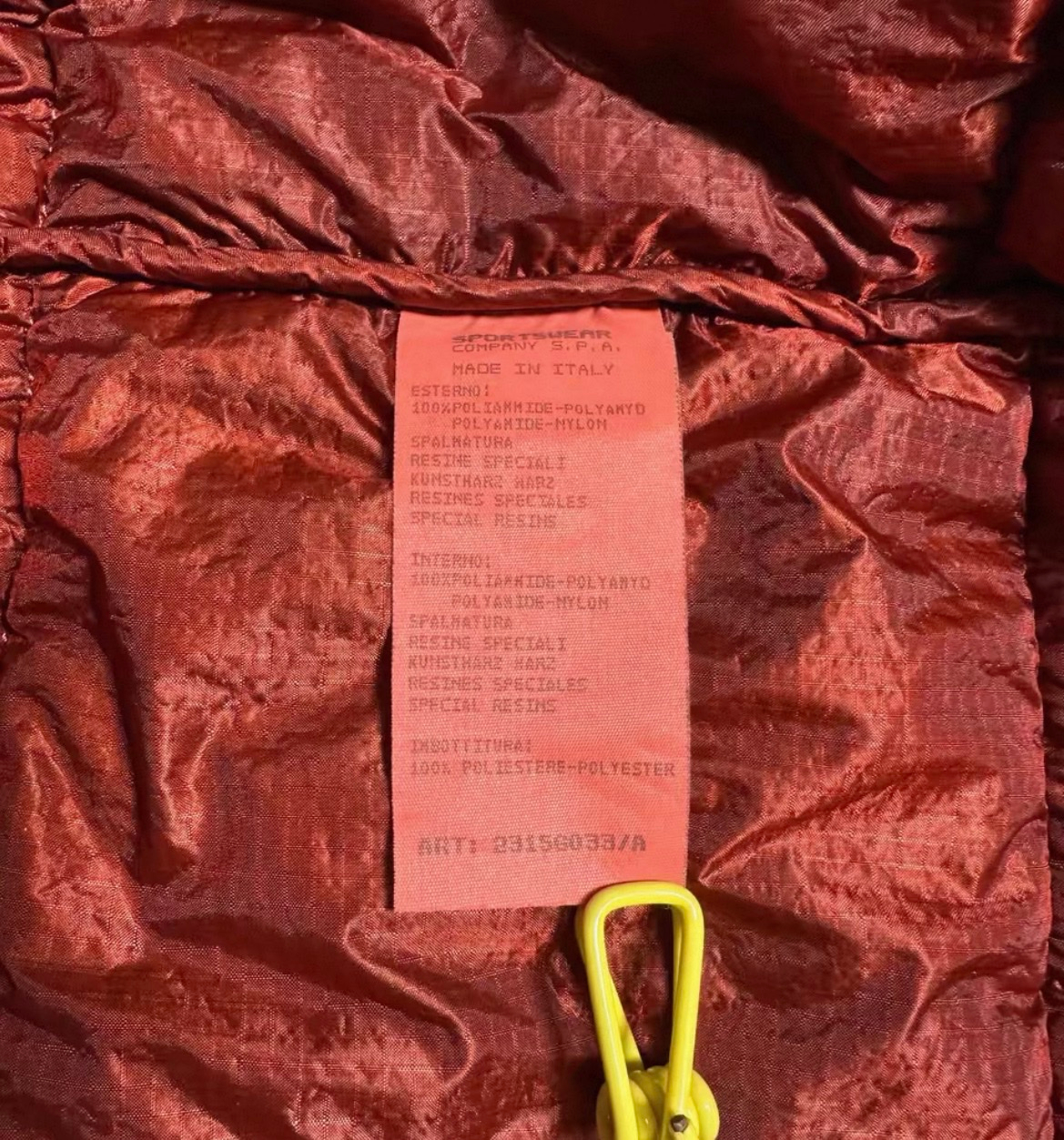 Stone Island 1995AW Vintage Nylon Ripstop Puffer Jacket, миниатюра 4