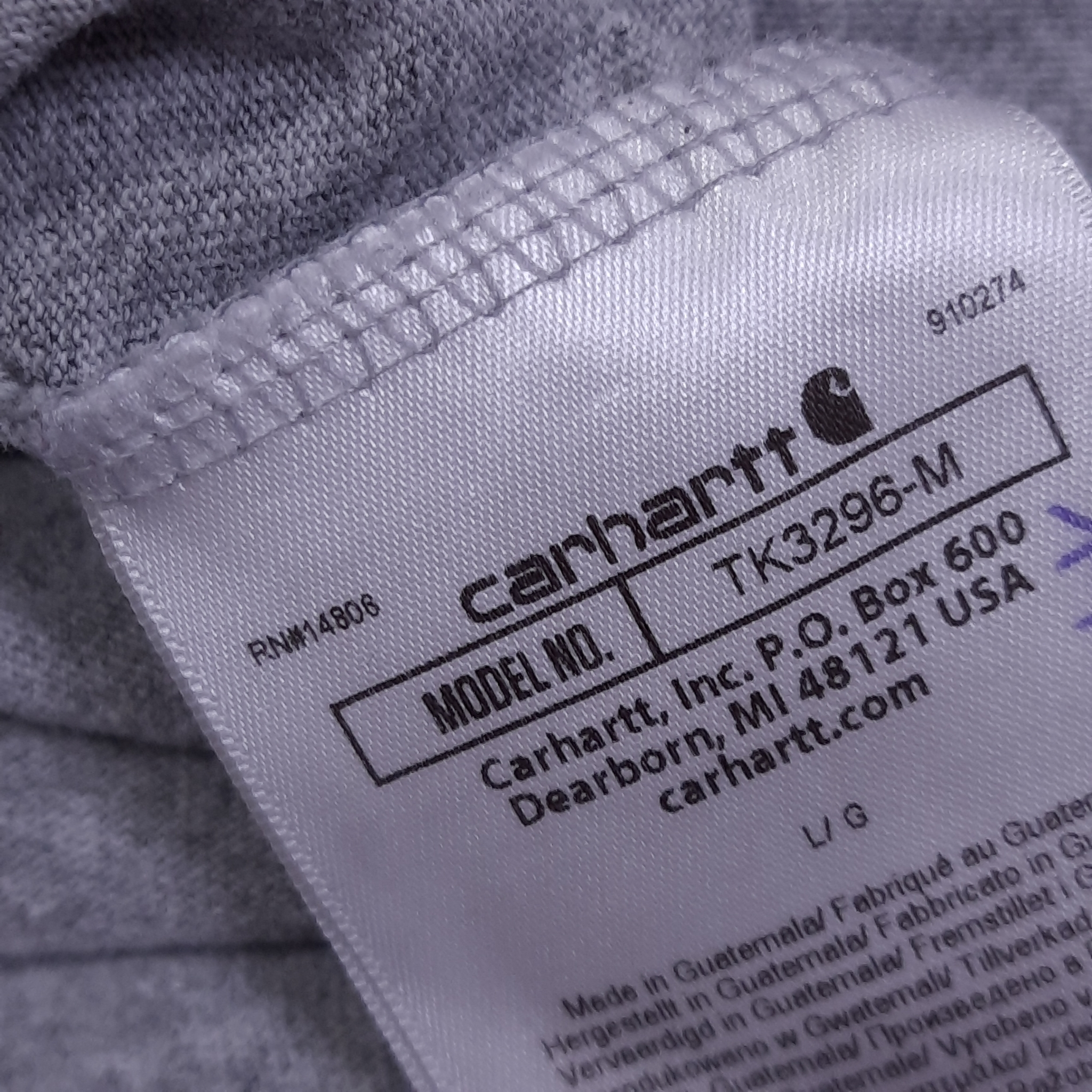 Carhartt Relaxed Fit Tee, миниатюра 5