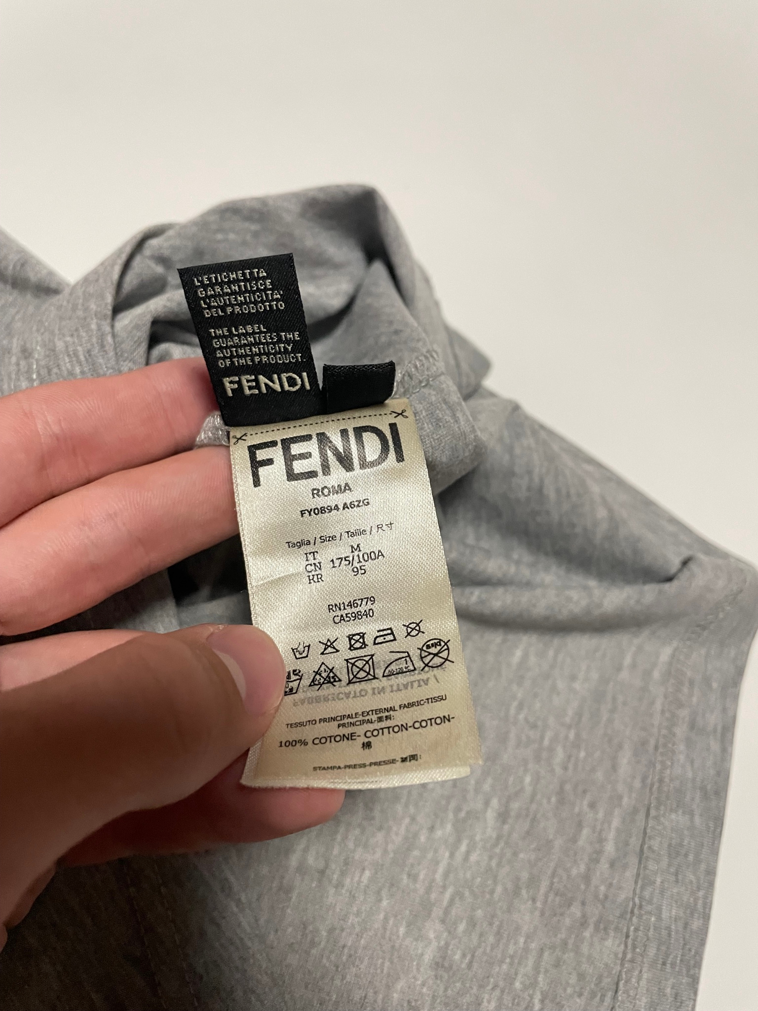 Fendi Футболка, миниатюра 6