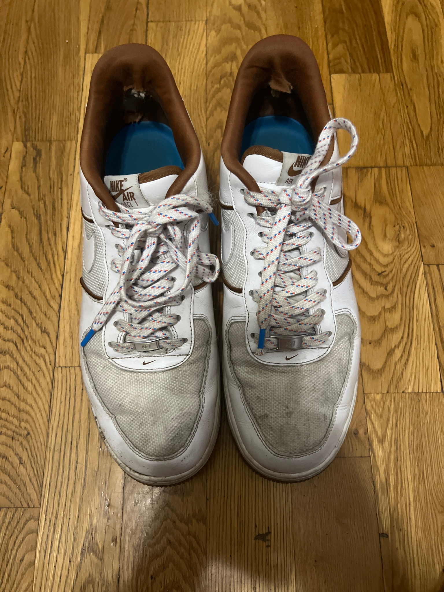 Nike  Air Force 1 07 LX White Light British Tan, миниатюра 3
