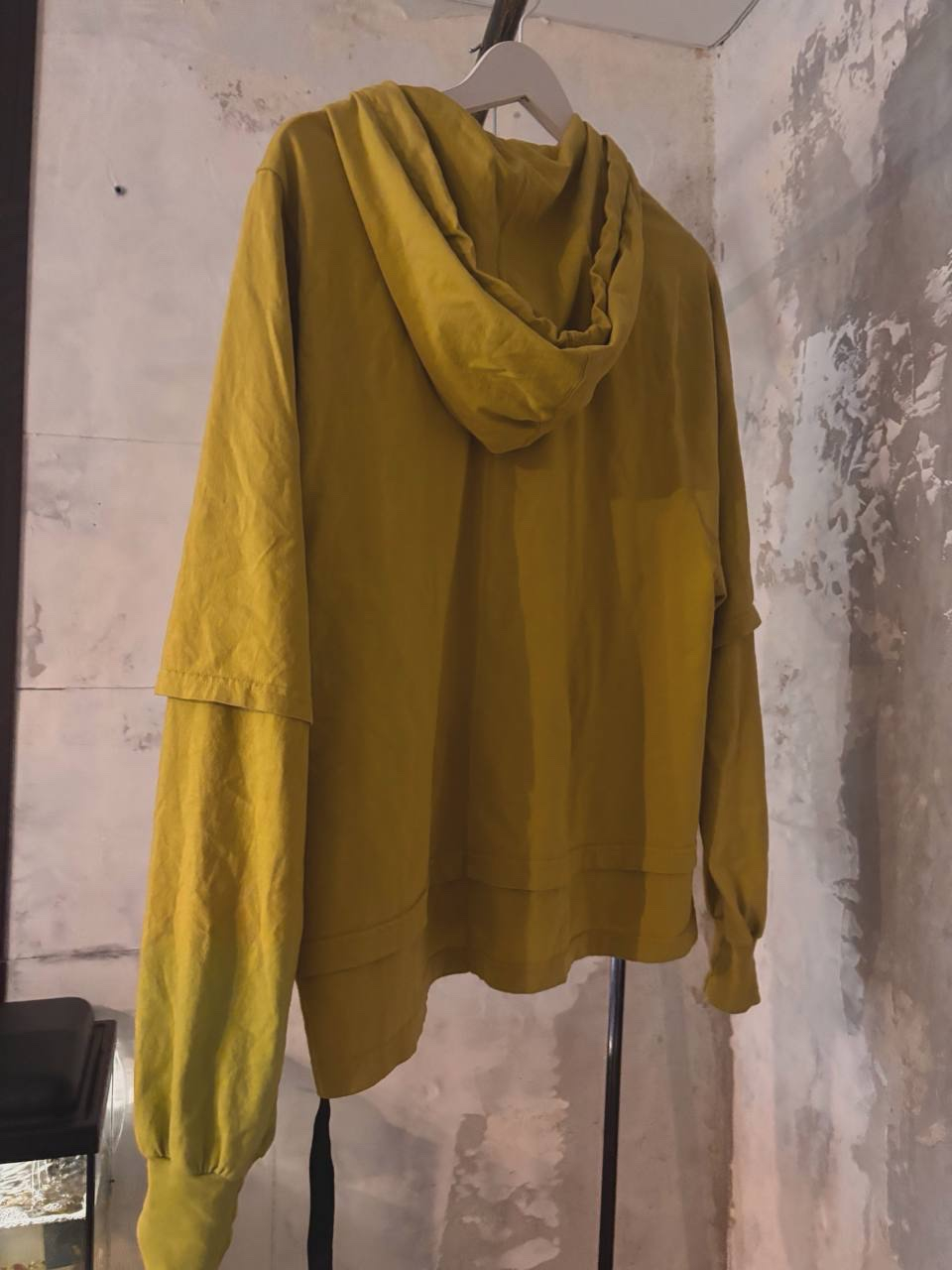 Rick Owens Hustler hoodie acid/oyster, миниатюра 2
