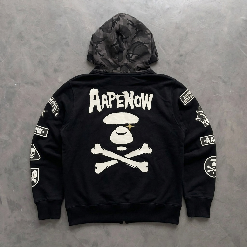 AAPE Зип худи, миниатюра 2