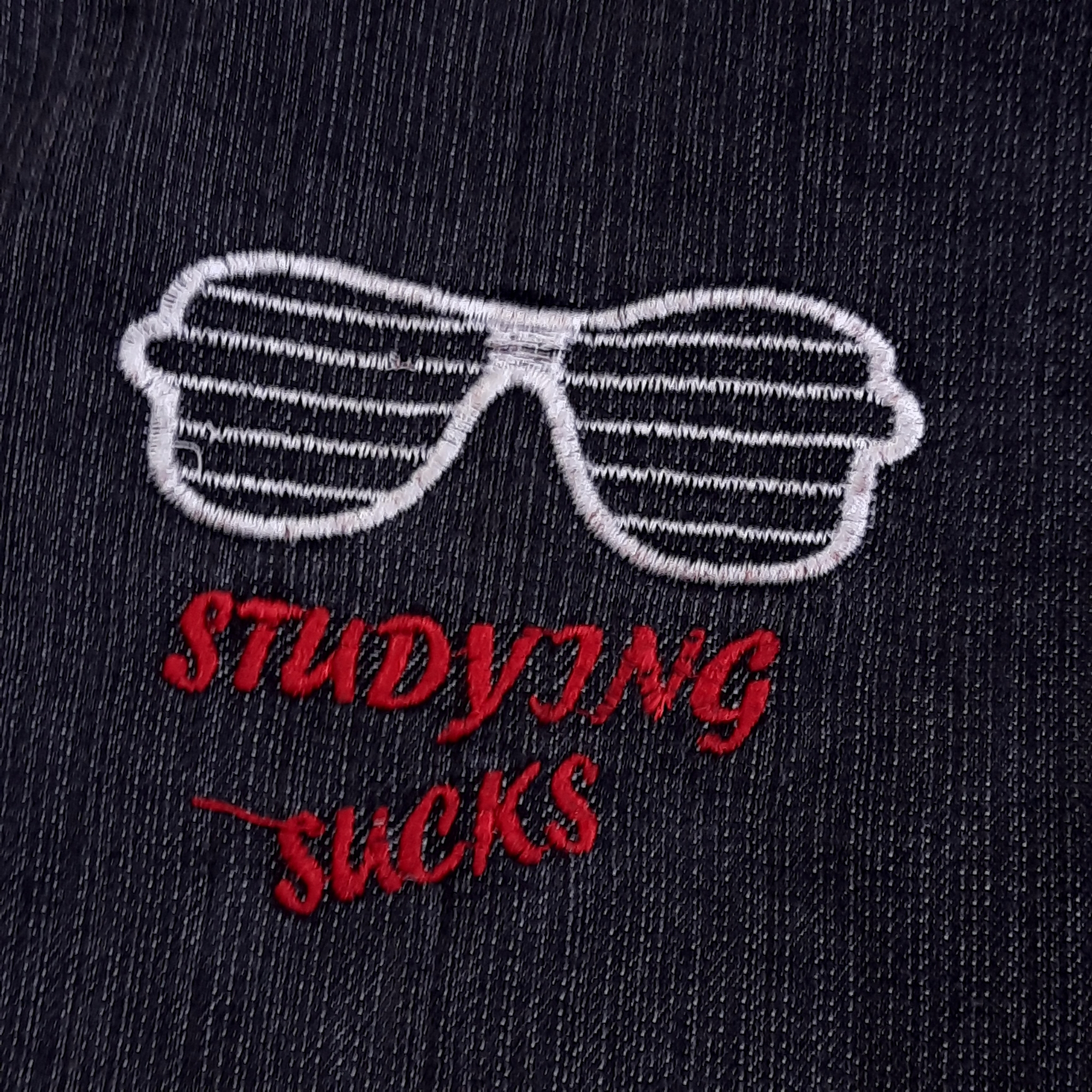 Sucks Studying Baggy Fit Jeans Vintage, миниатюра 8