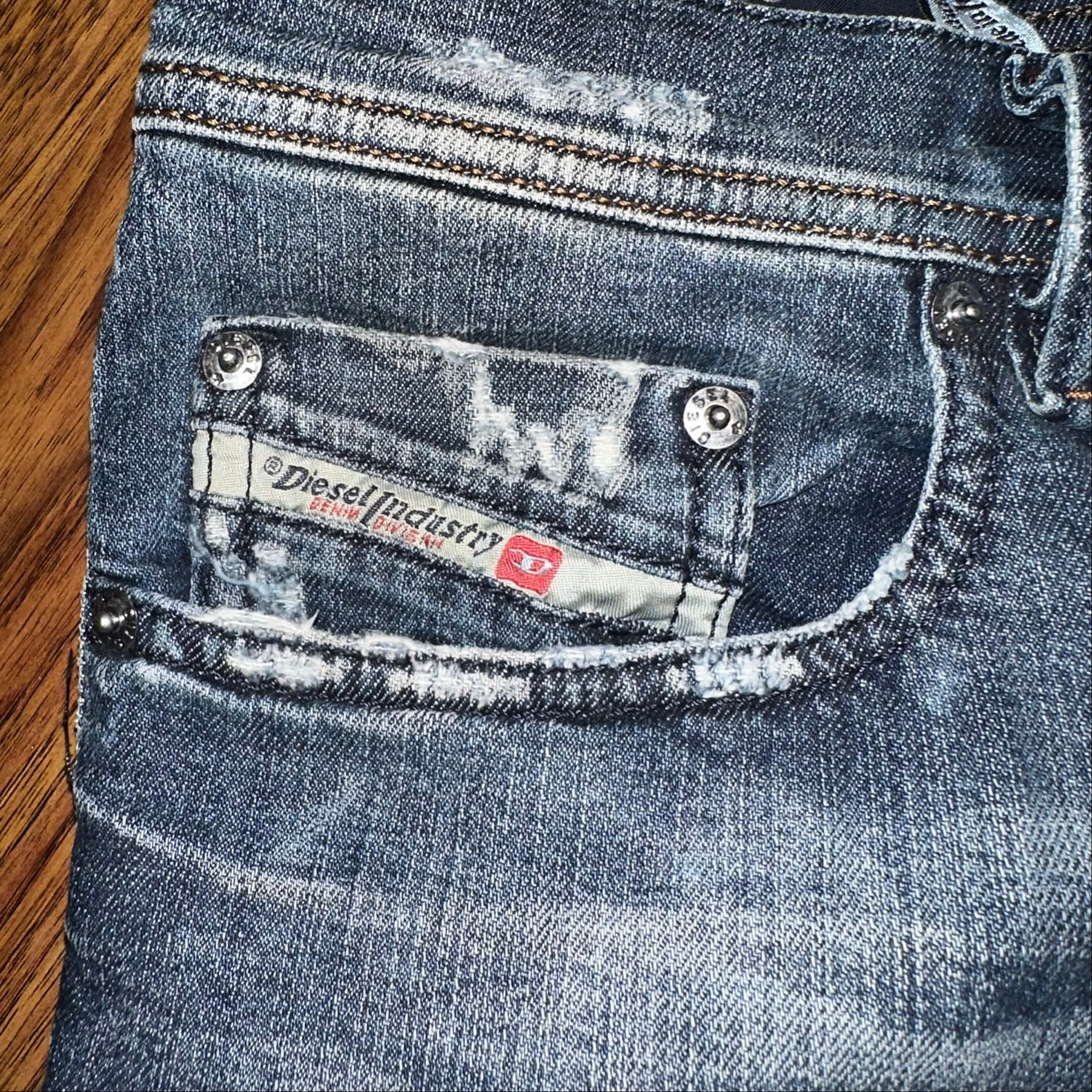 Diesel diesel bootcat jeans, миниатюра 10
