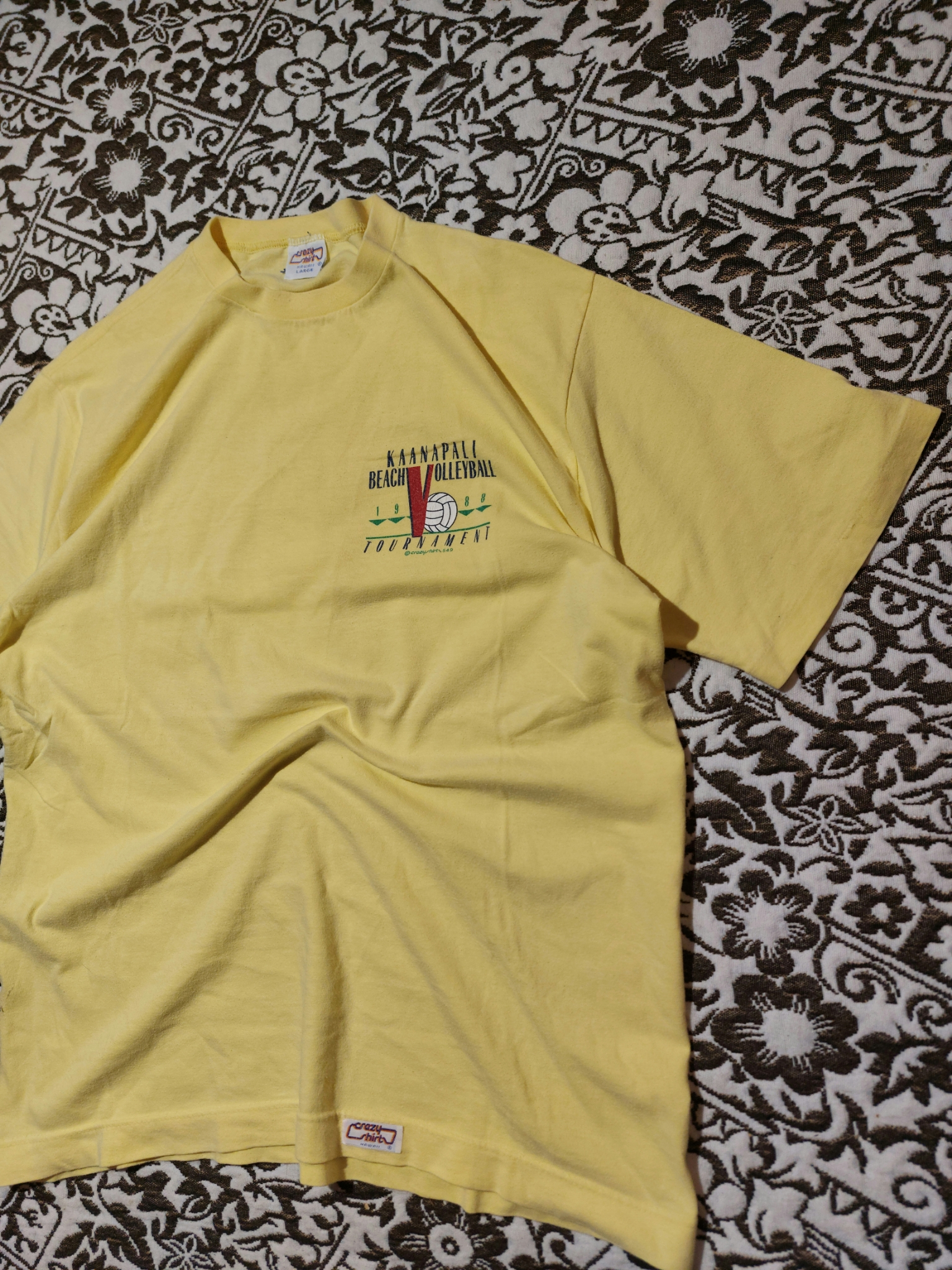 Crazy shirt Kaanapali Beach Volleyball Tournament 1988, миниатюра 7
