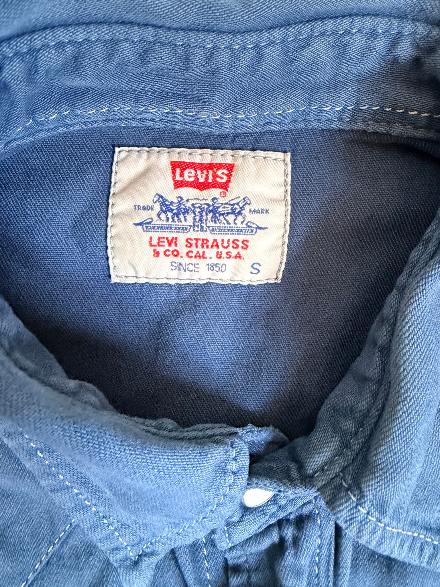 Levi's Pearl Snap Western 1997, миниатюра 3