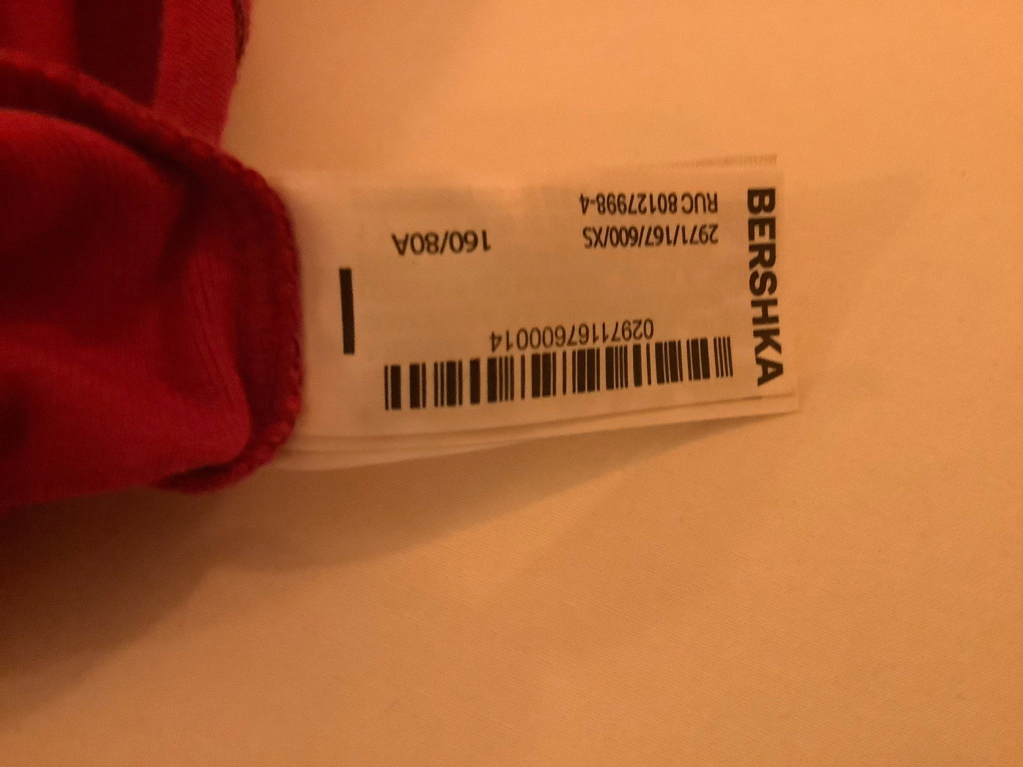 Bershka Приталинная фудболка красная BERSHKA x MARVEL, миниатюра 12