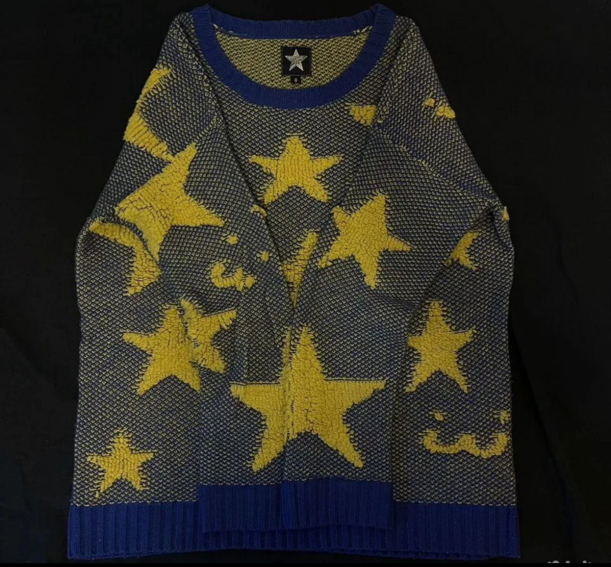 20471120 Hyoma Hyoma archive star sweater, миниатюра 1