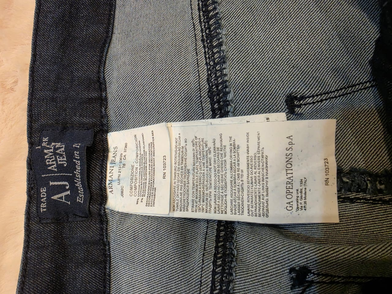 Armani Jeans RN 103723, миниатюра 5