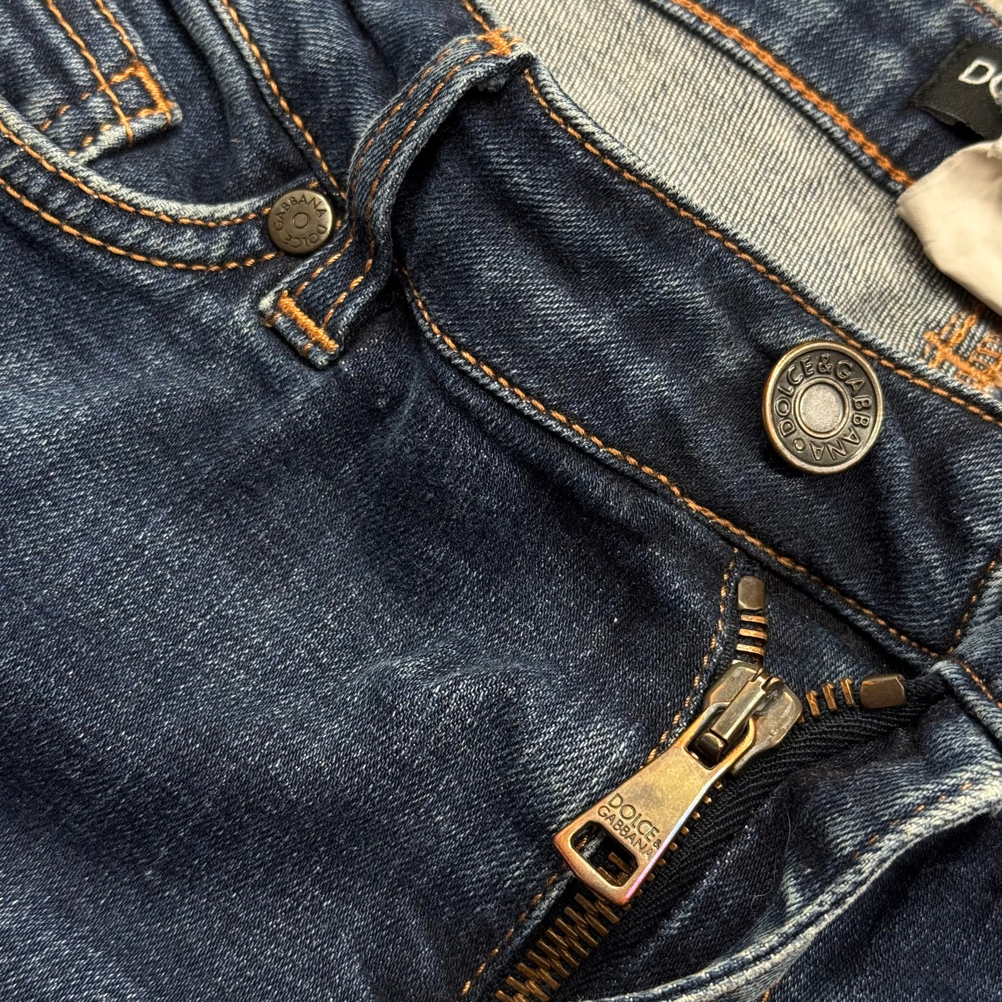 Dolce & Gabbana Джинсы на низкой посадке, миниатюра 8