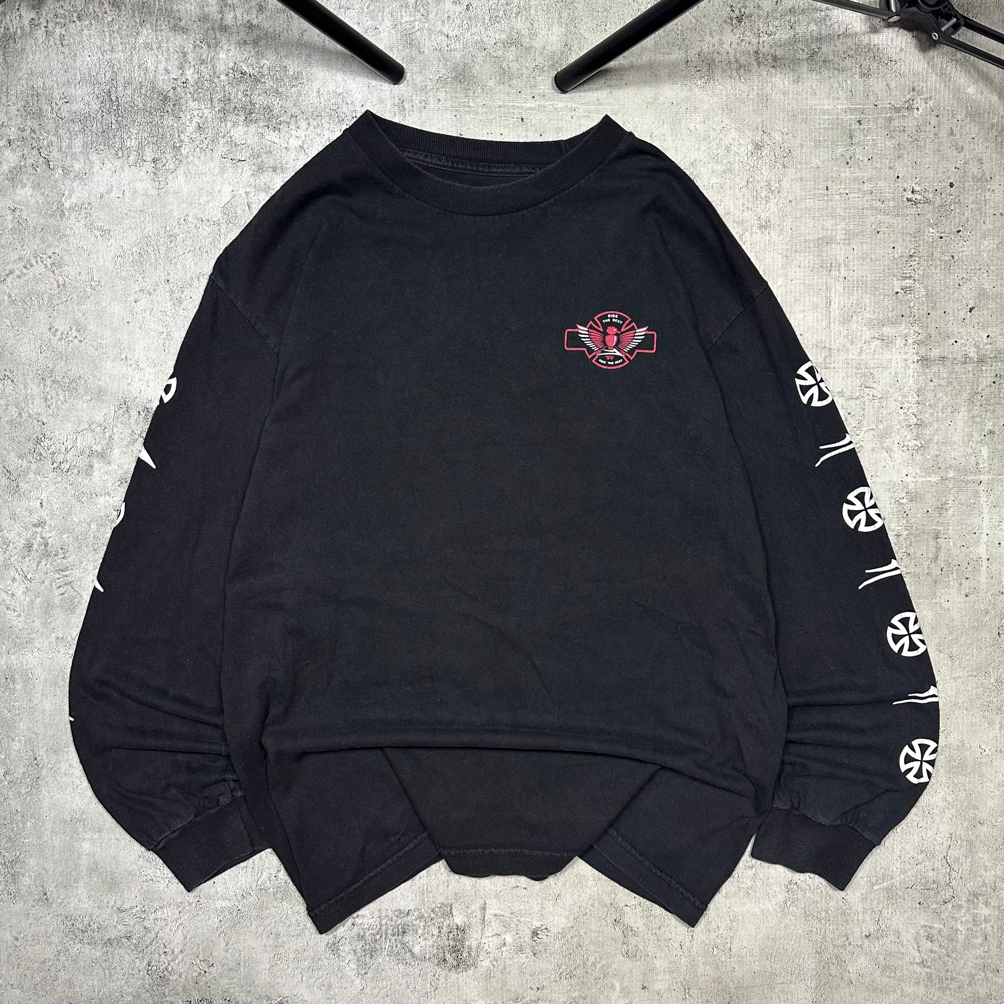 Independent x Lakai 2019 black skate longsleeve, миниатюра 2