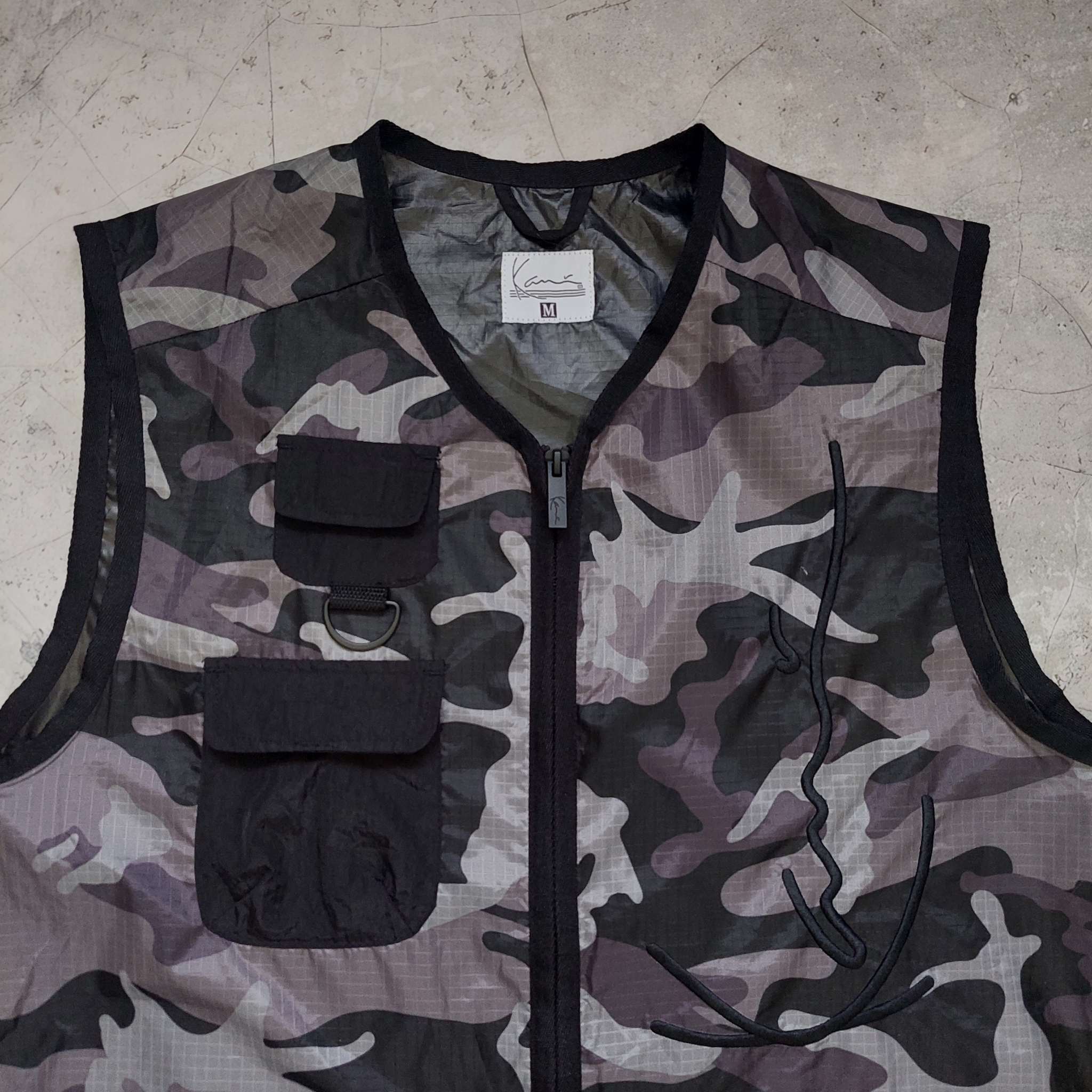 Karl Kani Signature Camo Utility Vest, миниатюра 7