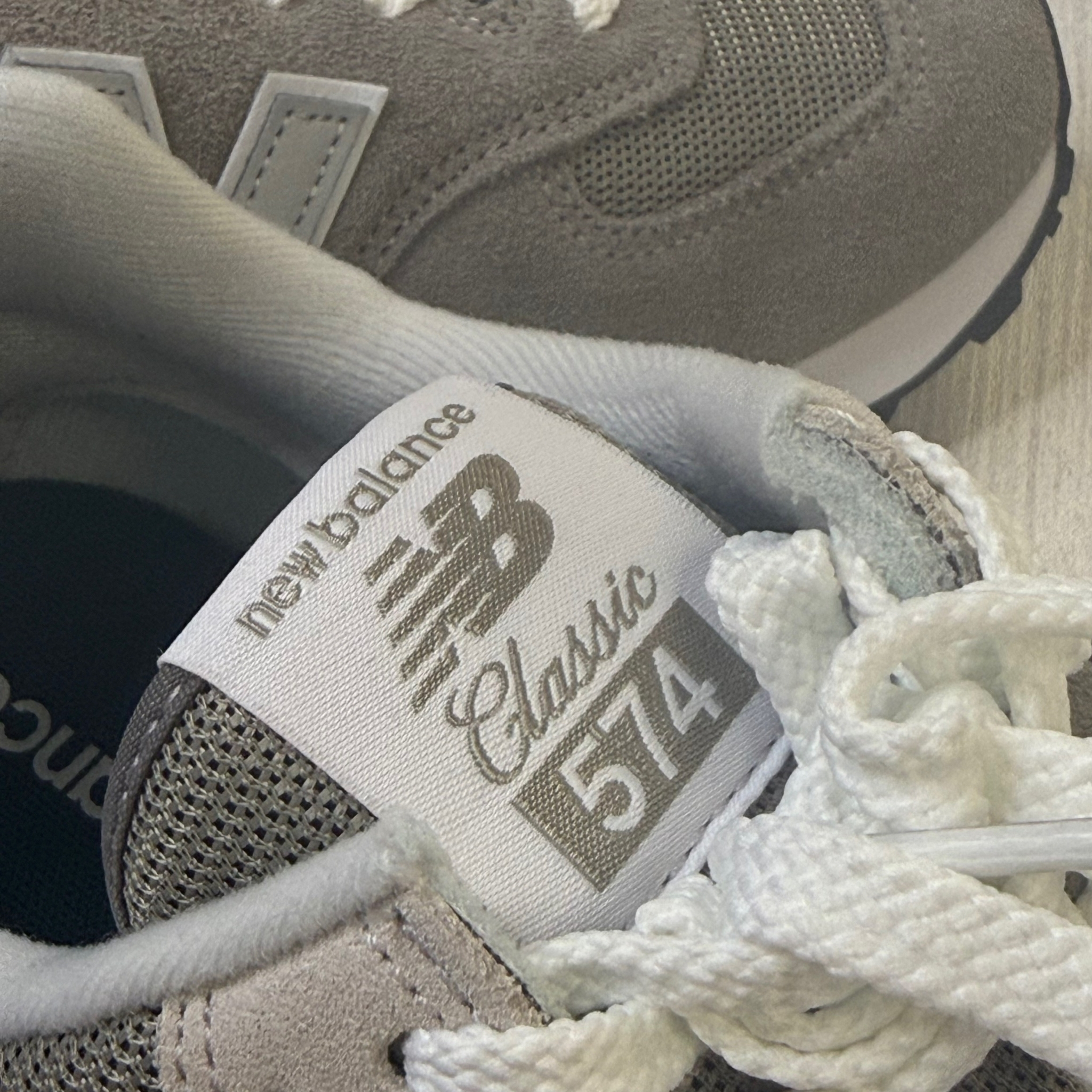 New Balance 574 Medium Gray, миниатюра 5