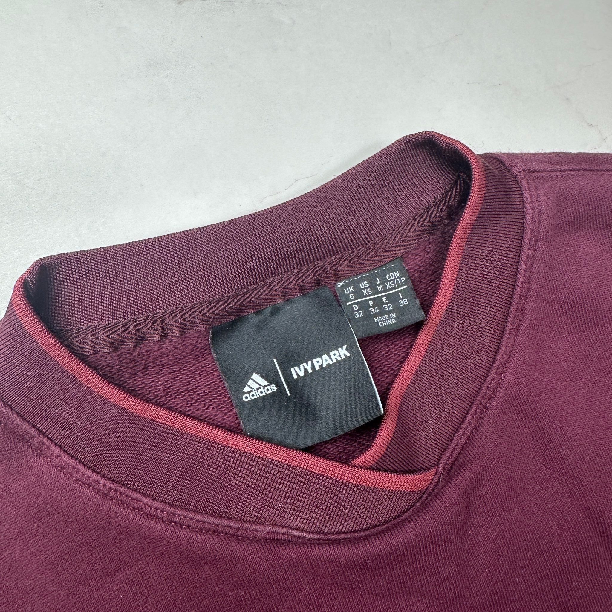 Adidas x IVY Park Vinous sweatshirt, миниатюра 3