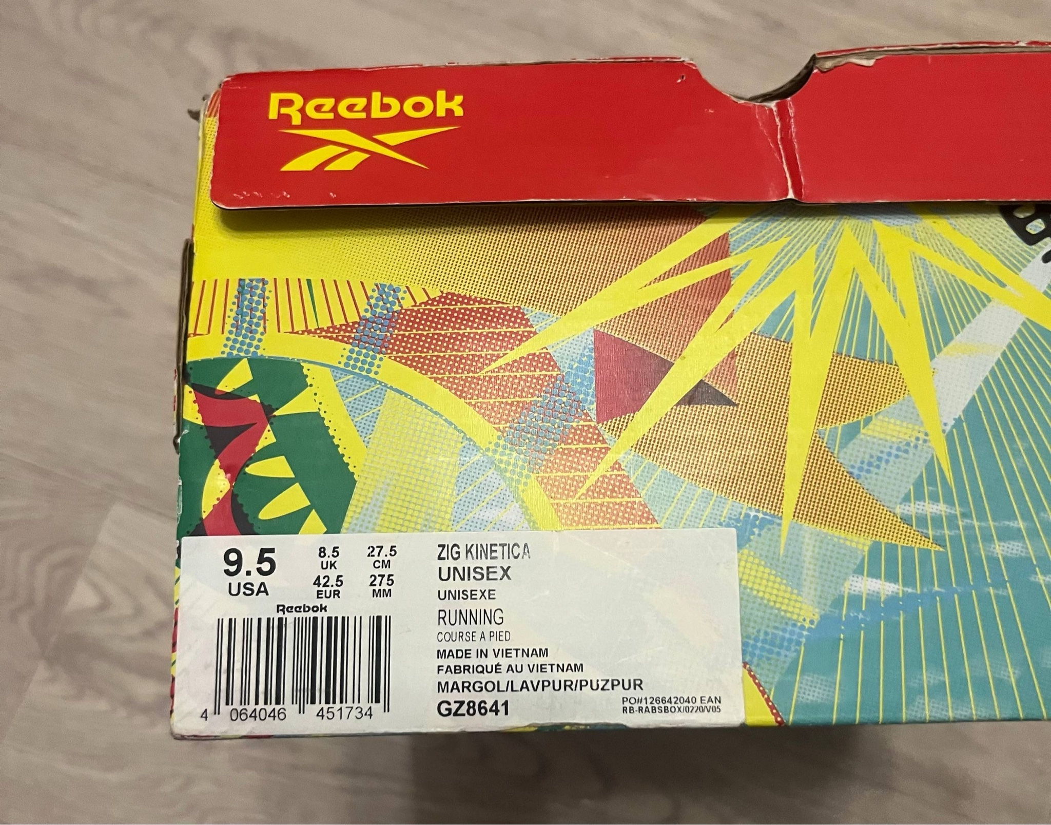 Reebok x Kung Fu Panda Zig Kinetica Fighting Spirit, миниатюра 8