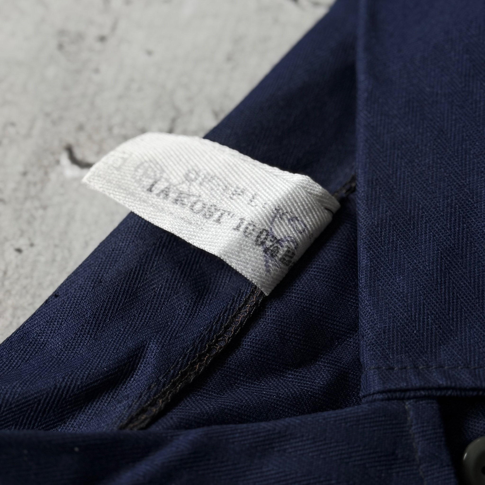 HBT 1970-80s Vintage Czech Blue Work Chore Jacket, миниатюра 8
