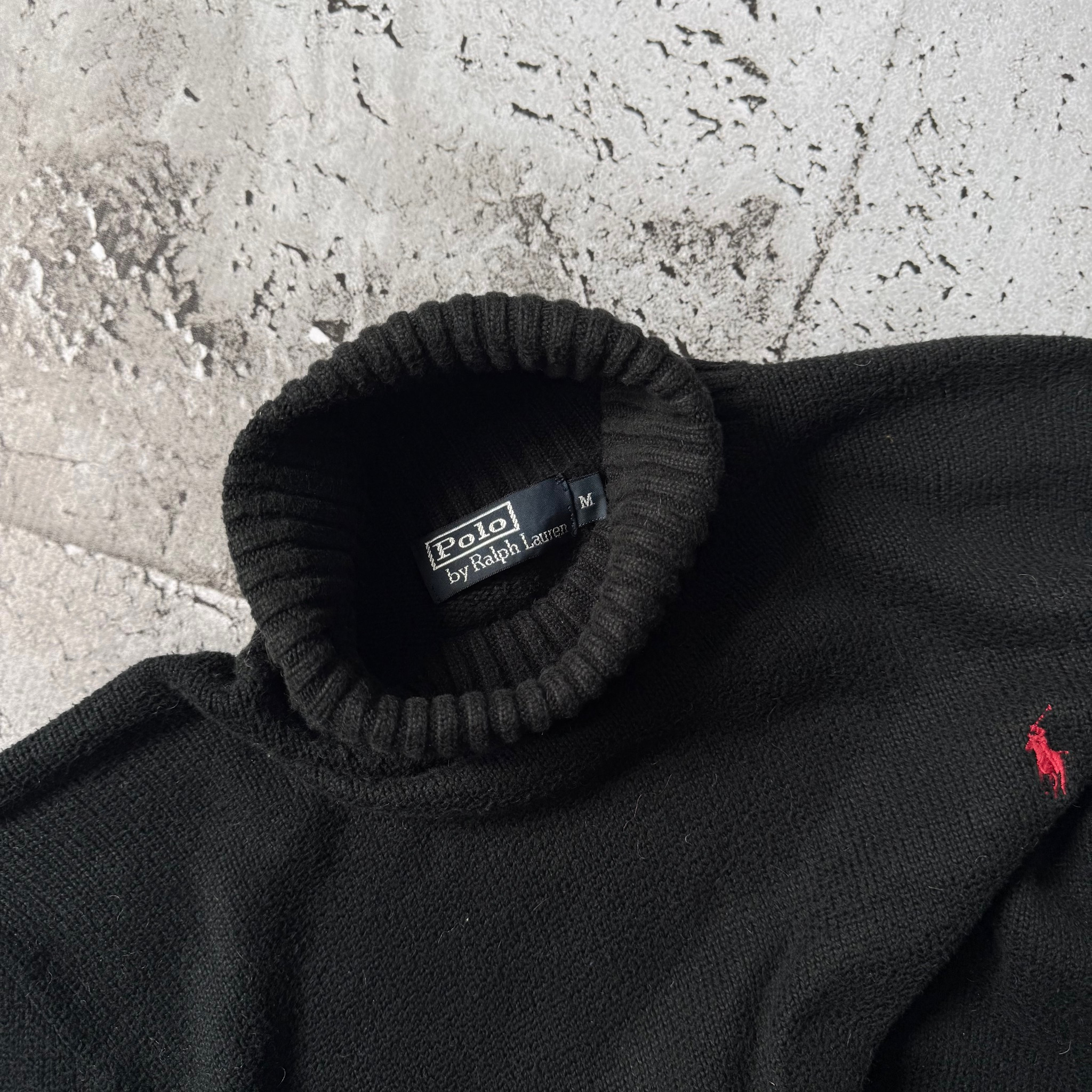 Polo Ralph Lauren 2000s Vintage Heavy Knit Sweater, миниатюра 4