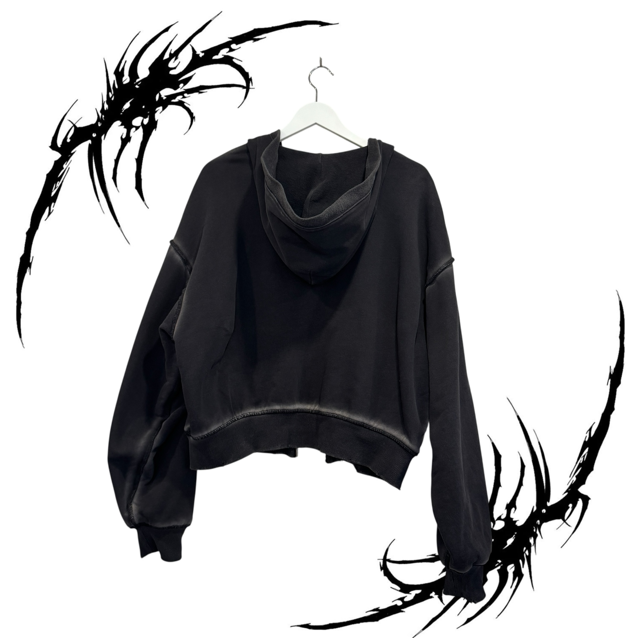 Heron Preston x H&M reversible zip-though hoodie, миниатюра 4