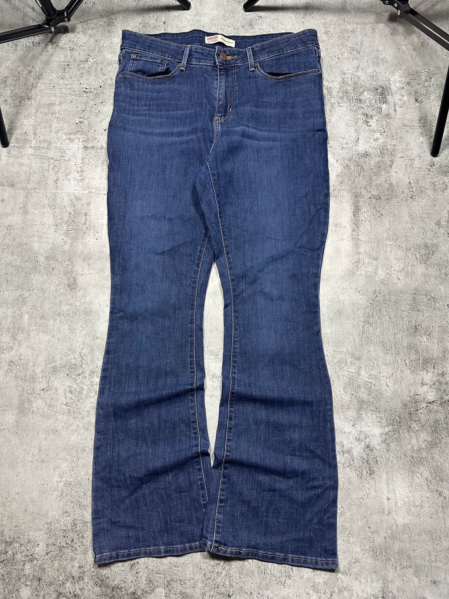 Levi's Signature mid-rise bootcut jeans, миниатюра 8