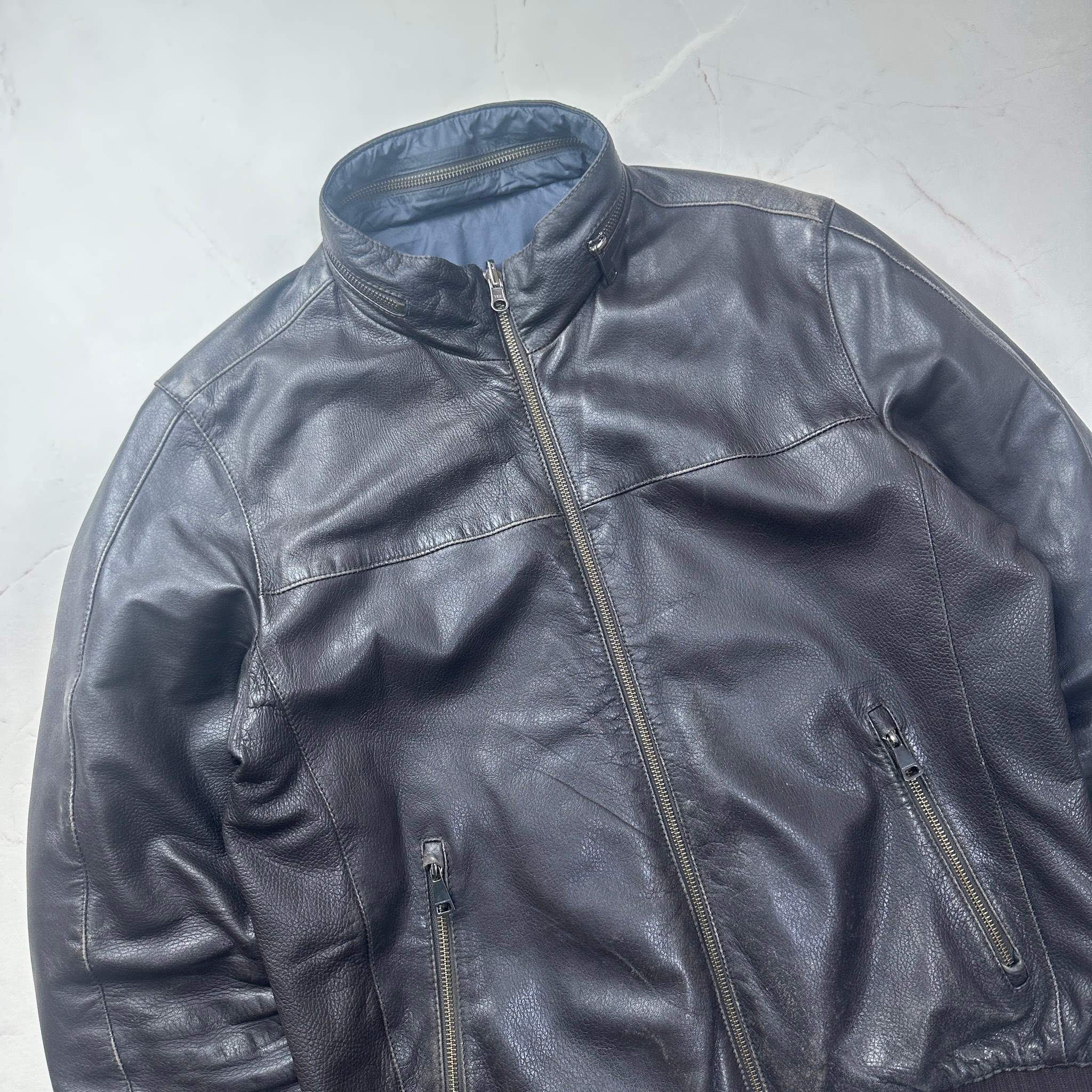 Moreschi Reversible leather jacket, миниатюра 2
