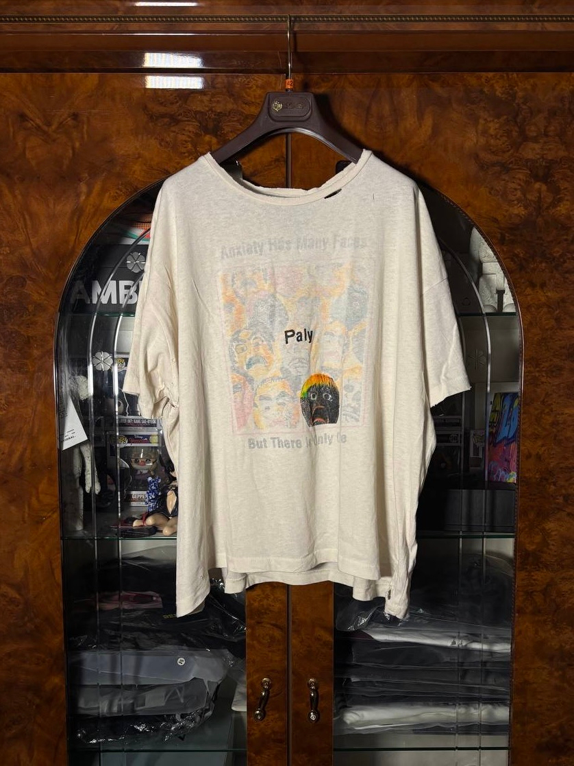 Paly Hollywood 26SS Anxiety Distressed Tee, миниатюра 1