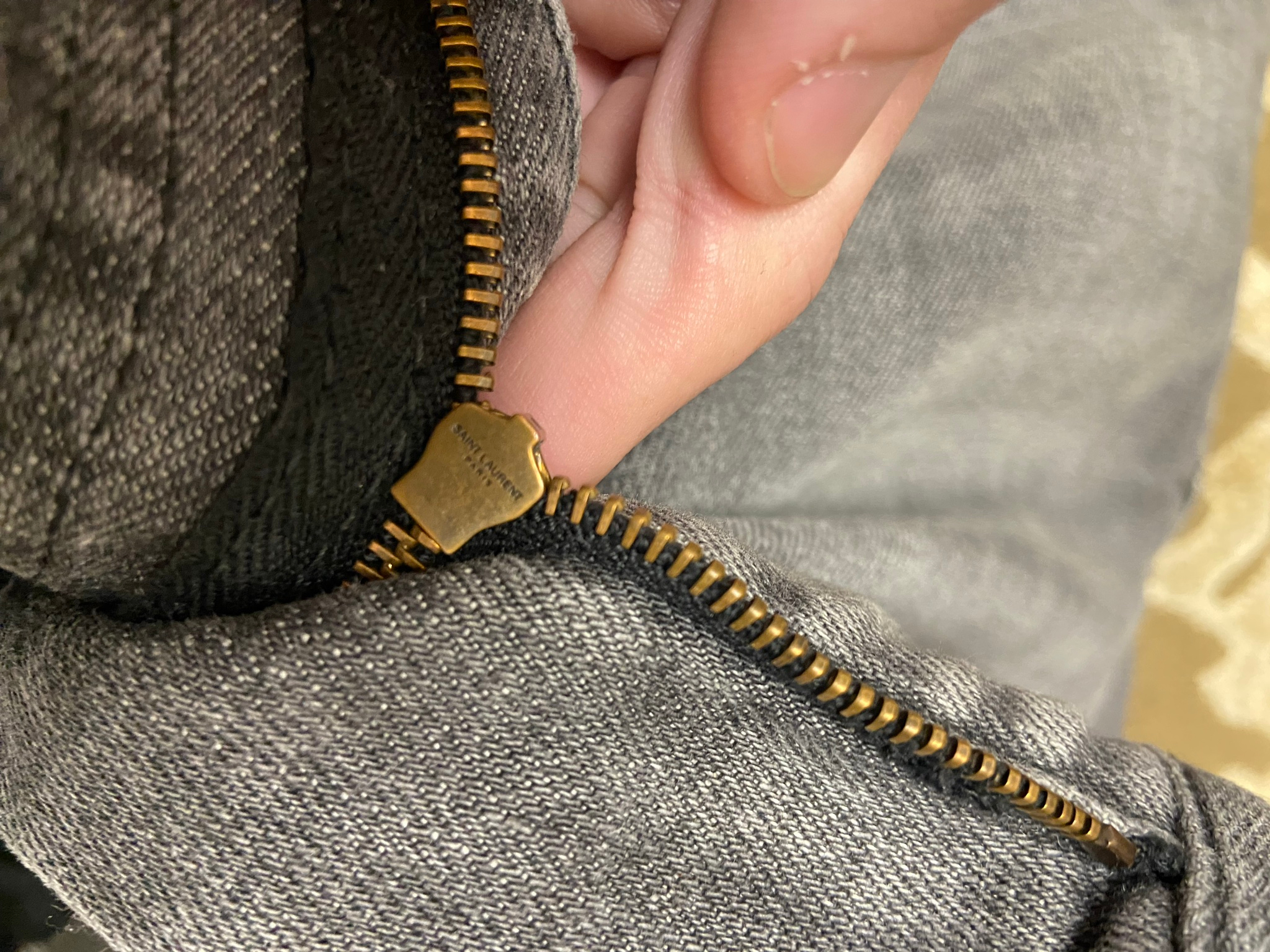 Saint Laurent Джинсы, миниатюра 11