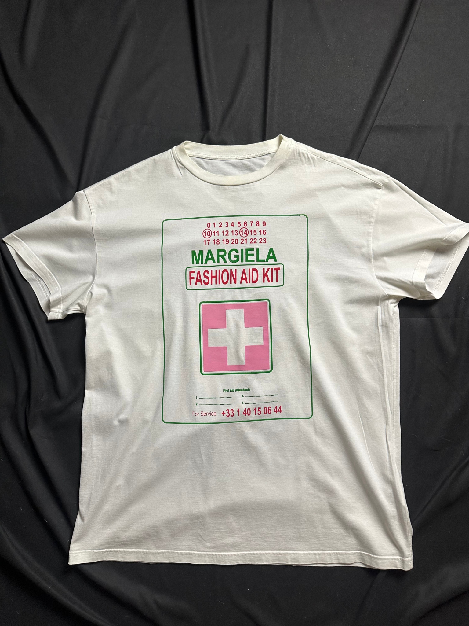 Maison Margiela FASHION AID KIT T-SHIRT, миниатюра 1
