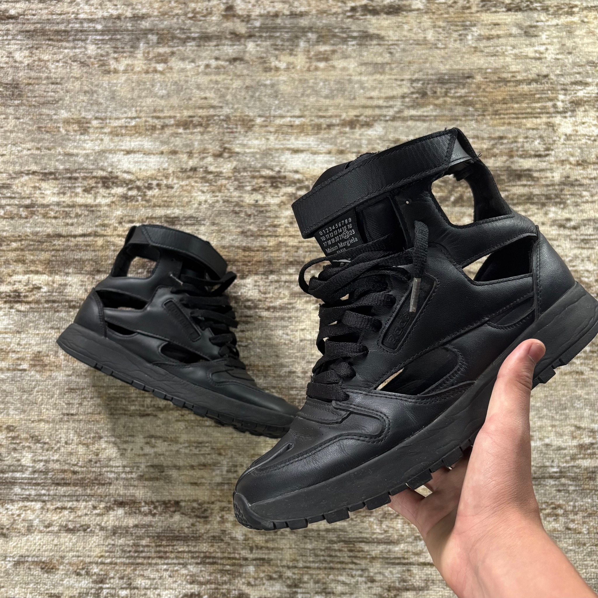 Maison Margiela x Reebok Tabi high black, миниатюра 1