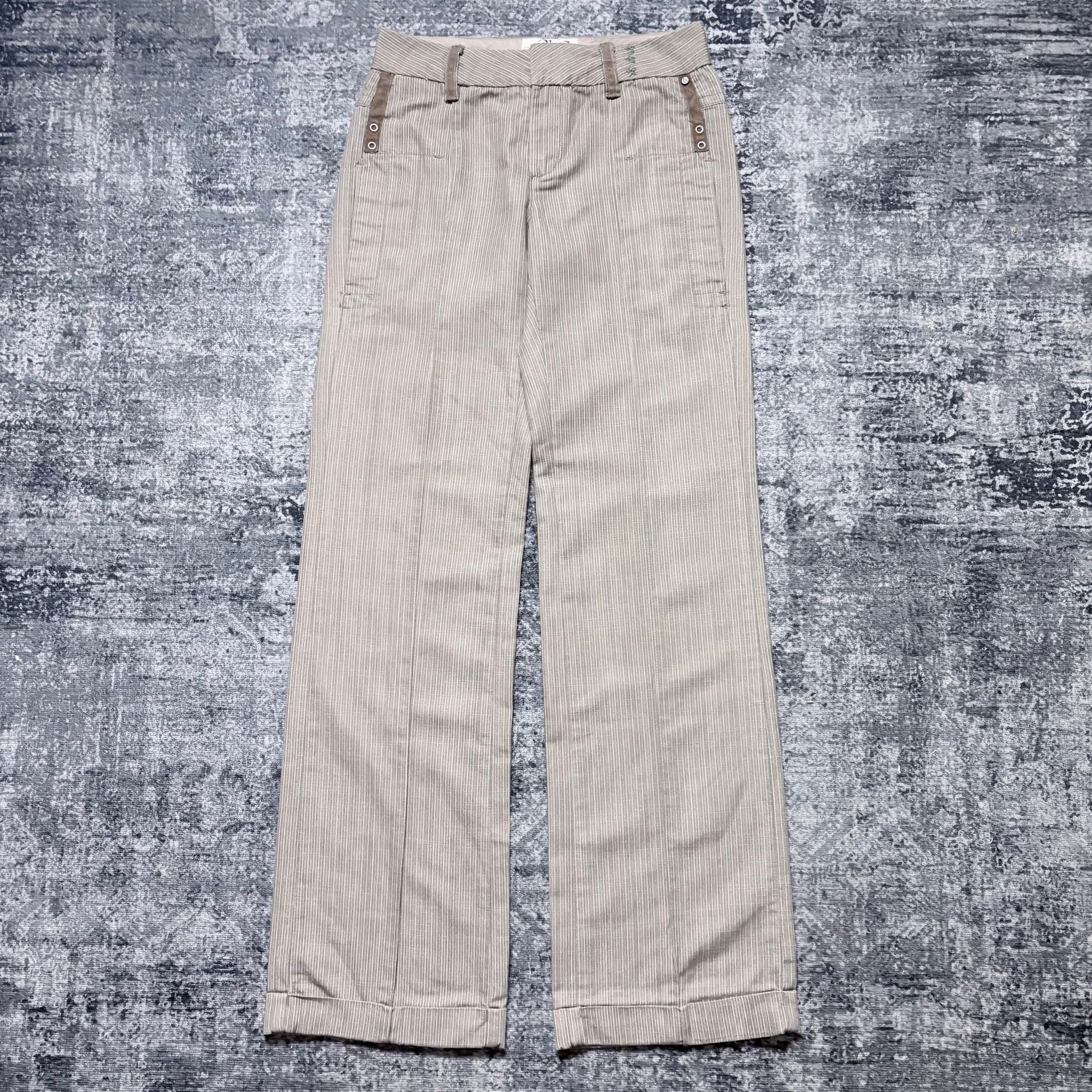 Diesel Clouds Rare Line Striped Pants (2000s), миниатюра 1