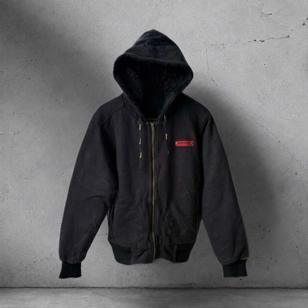 Dickies 2000s Vintage Sherpa Lining Hooded Jacket, миниатюра 1