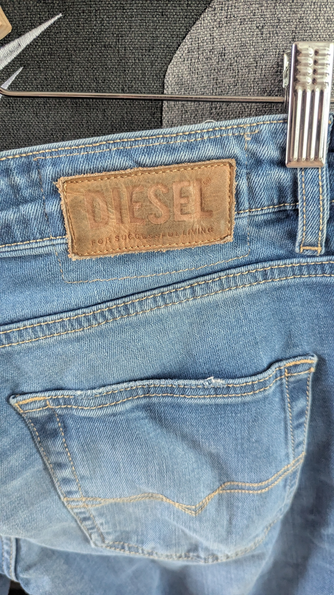 Diesel Slim Fit Jeans, миниатюра 4