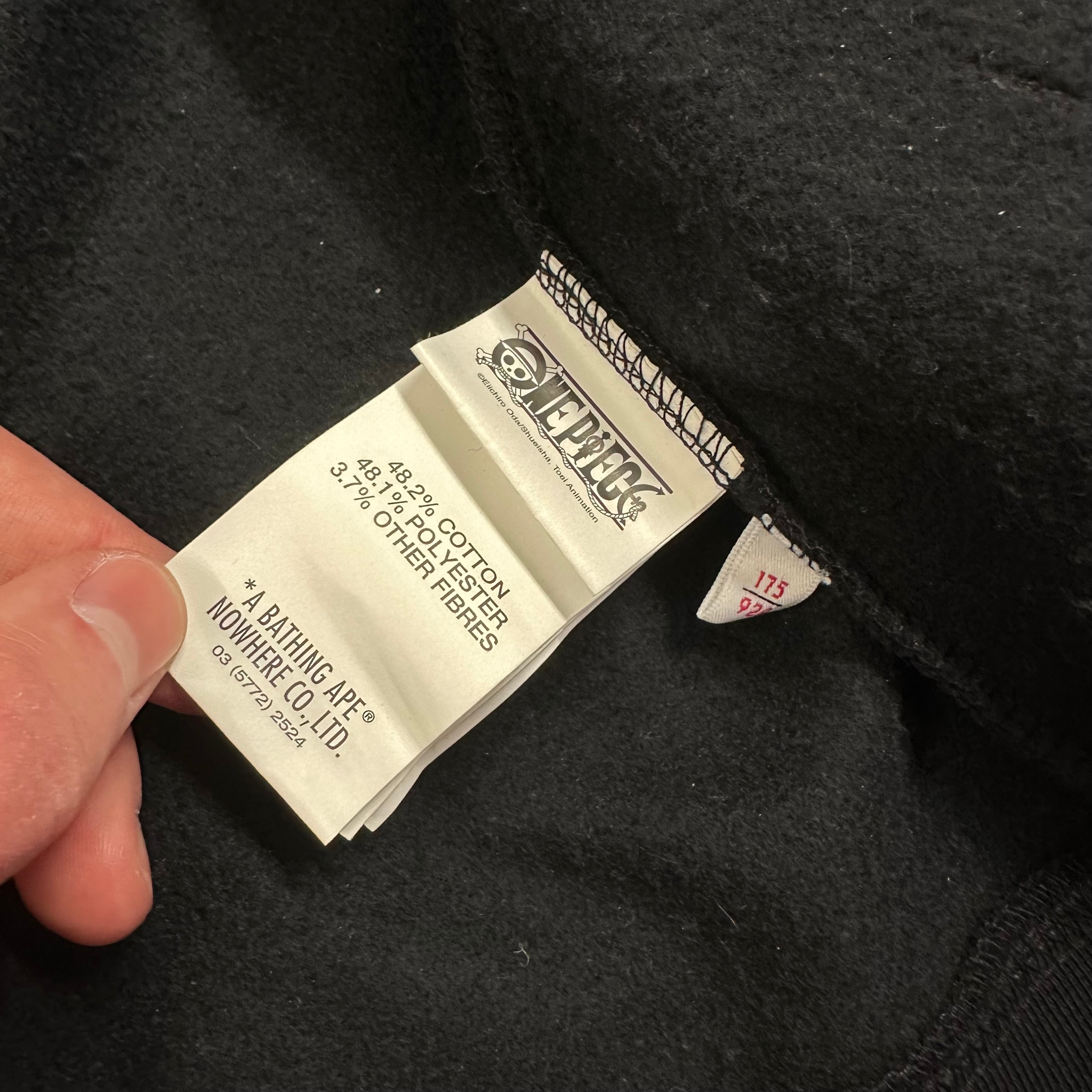 AAPE x One Piece Zip Hoodie, миниатюра 4