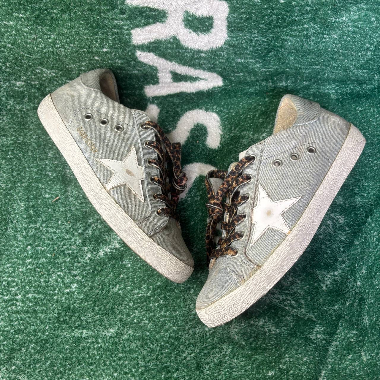 Golden Goose Super-Star гламурные шнурки, миниатюра 1