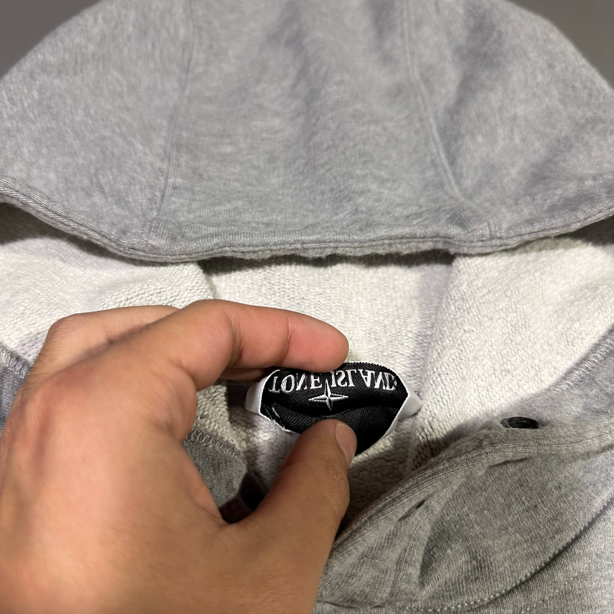 Stone Island Logo Patch Hoodie, миниатюра 7